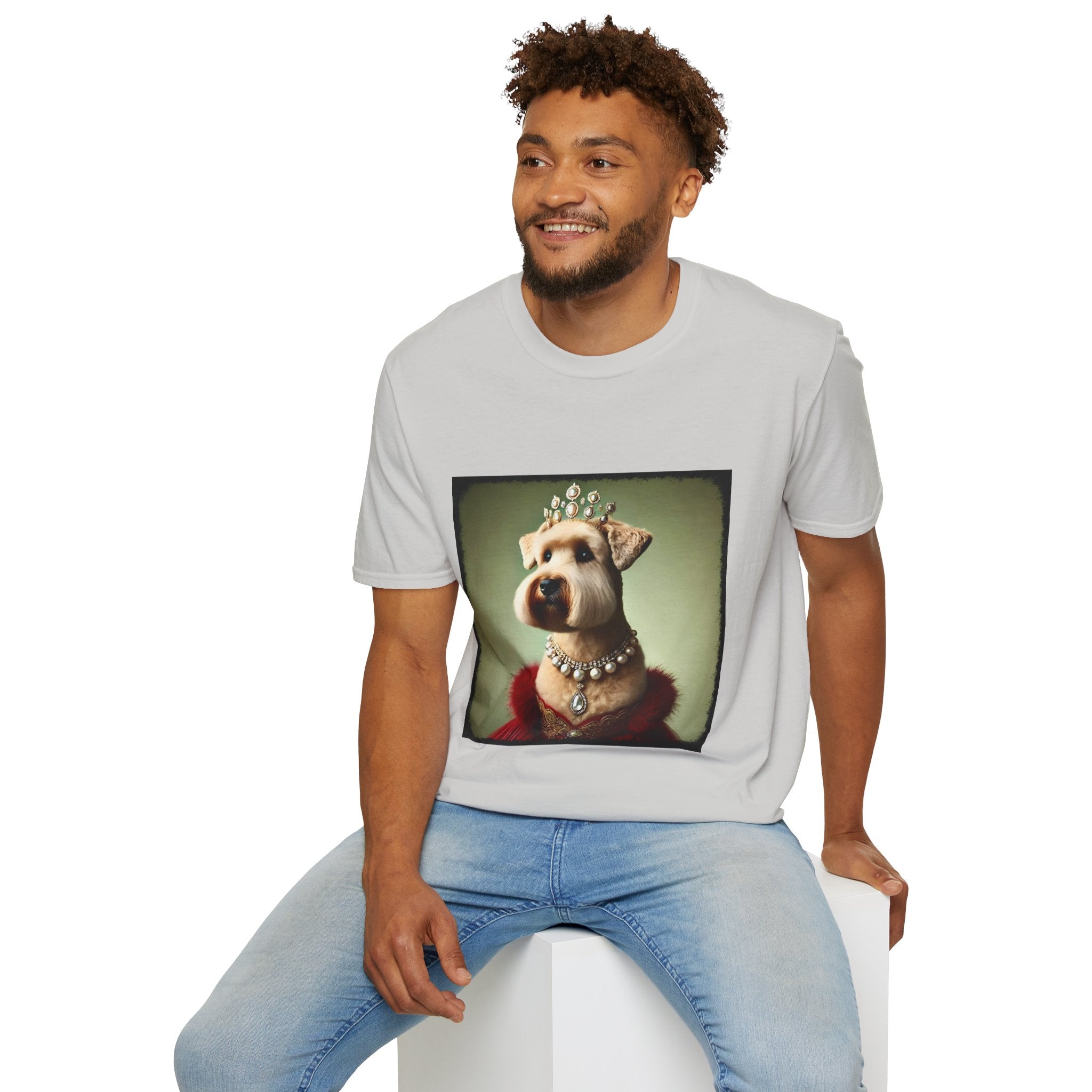 Wheaten Terrier Crimson Queen | Unisex Dog T-Shirt