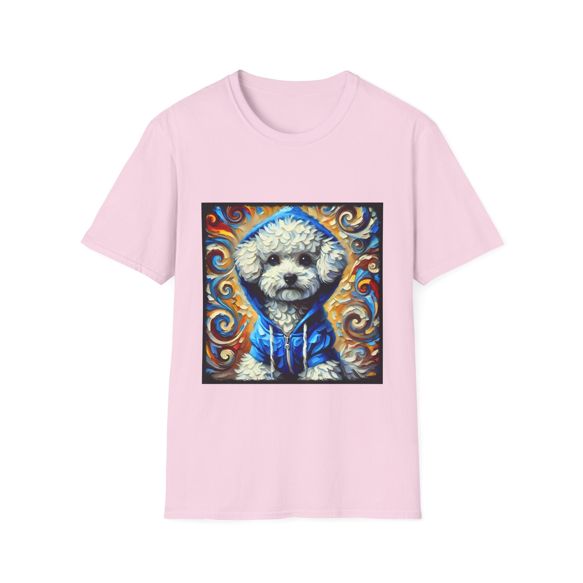 Bichon Frise Hoodie Swirl | Unisex Dog T-Shirt