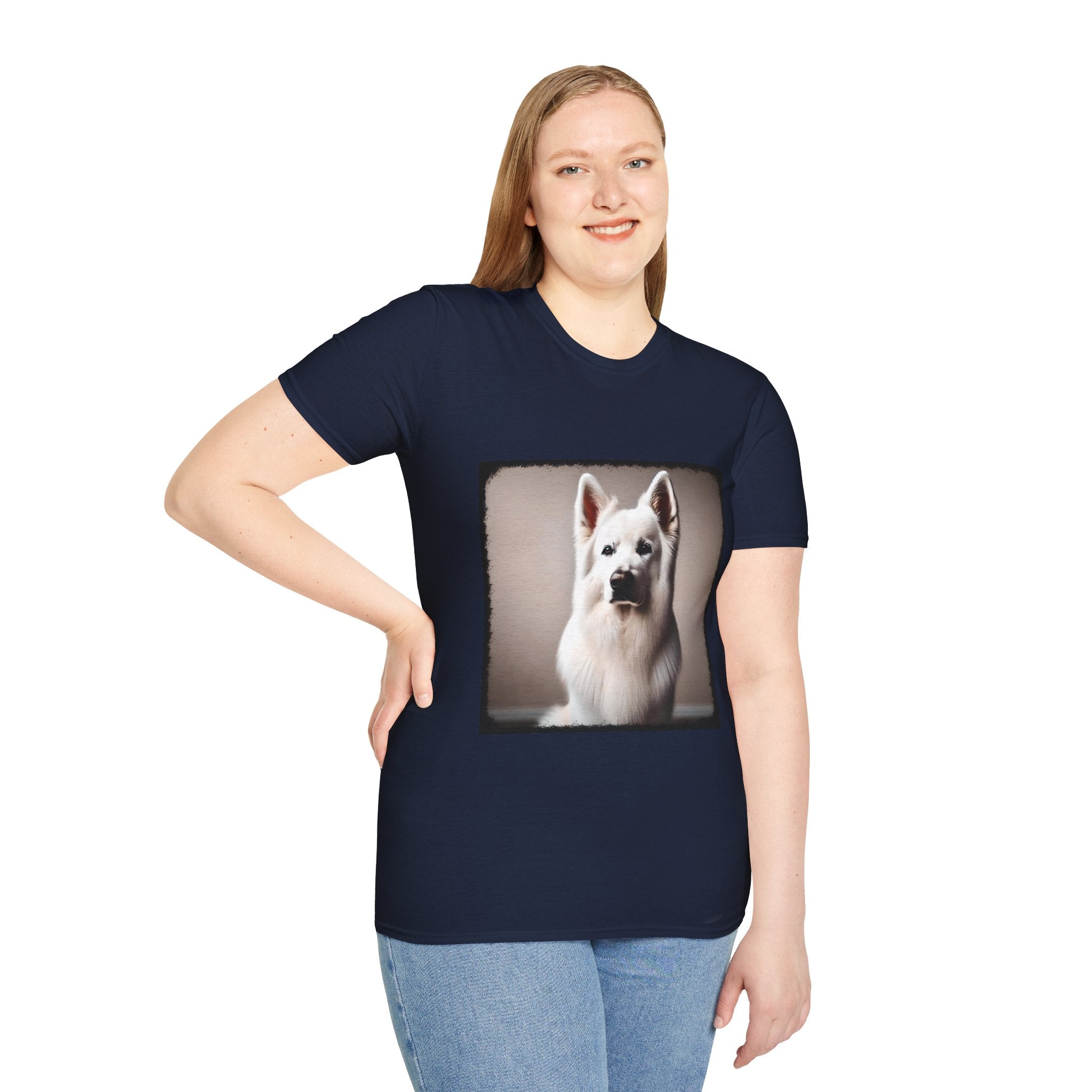 German Shepherd Pure Portrait  | Unisex Dog T-Shirt