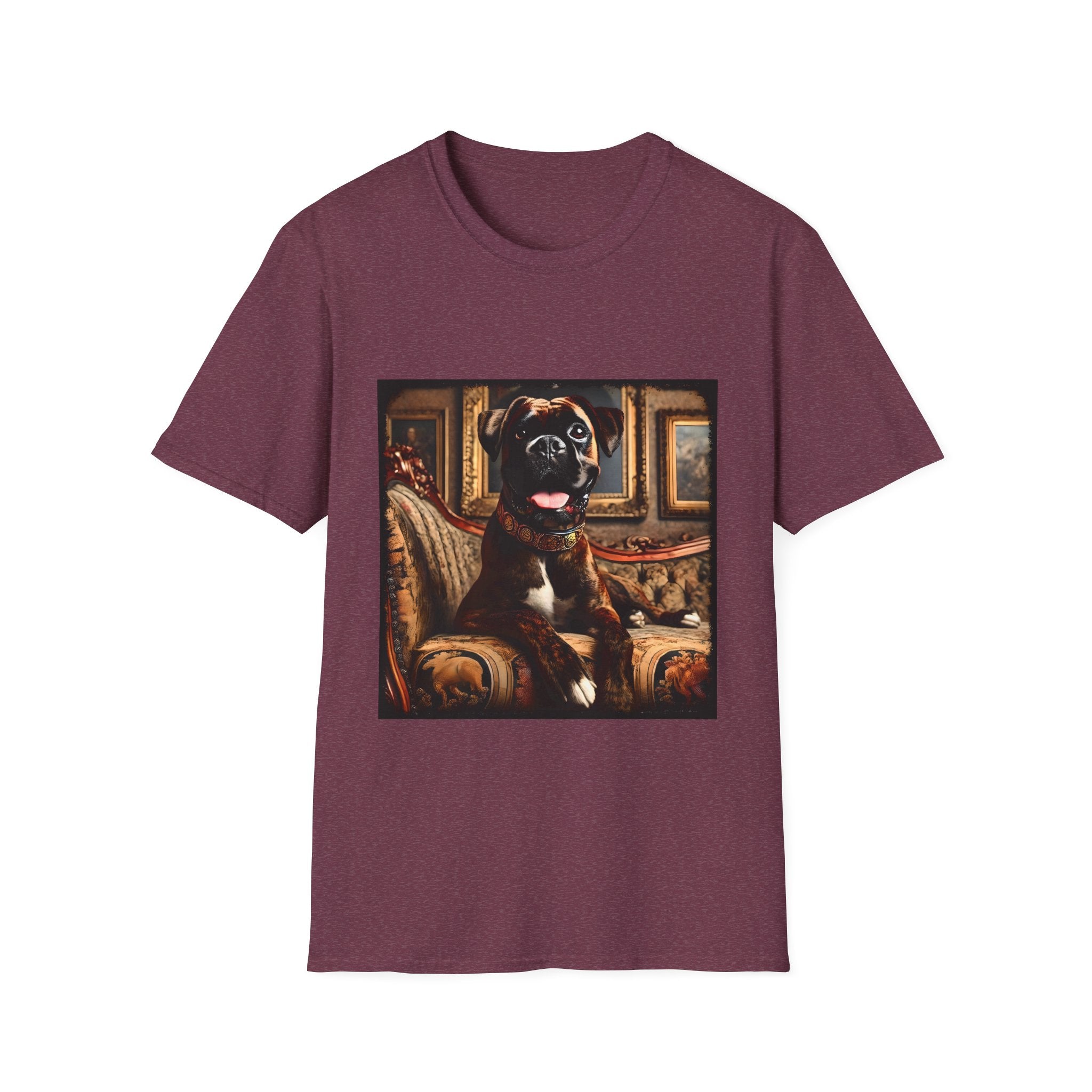 Boxer Happy Regal | Unisex Dog T-Shirt