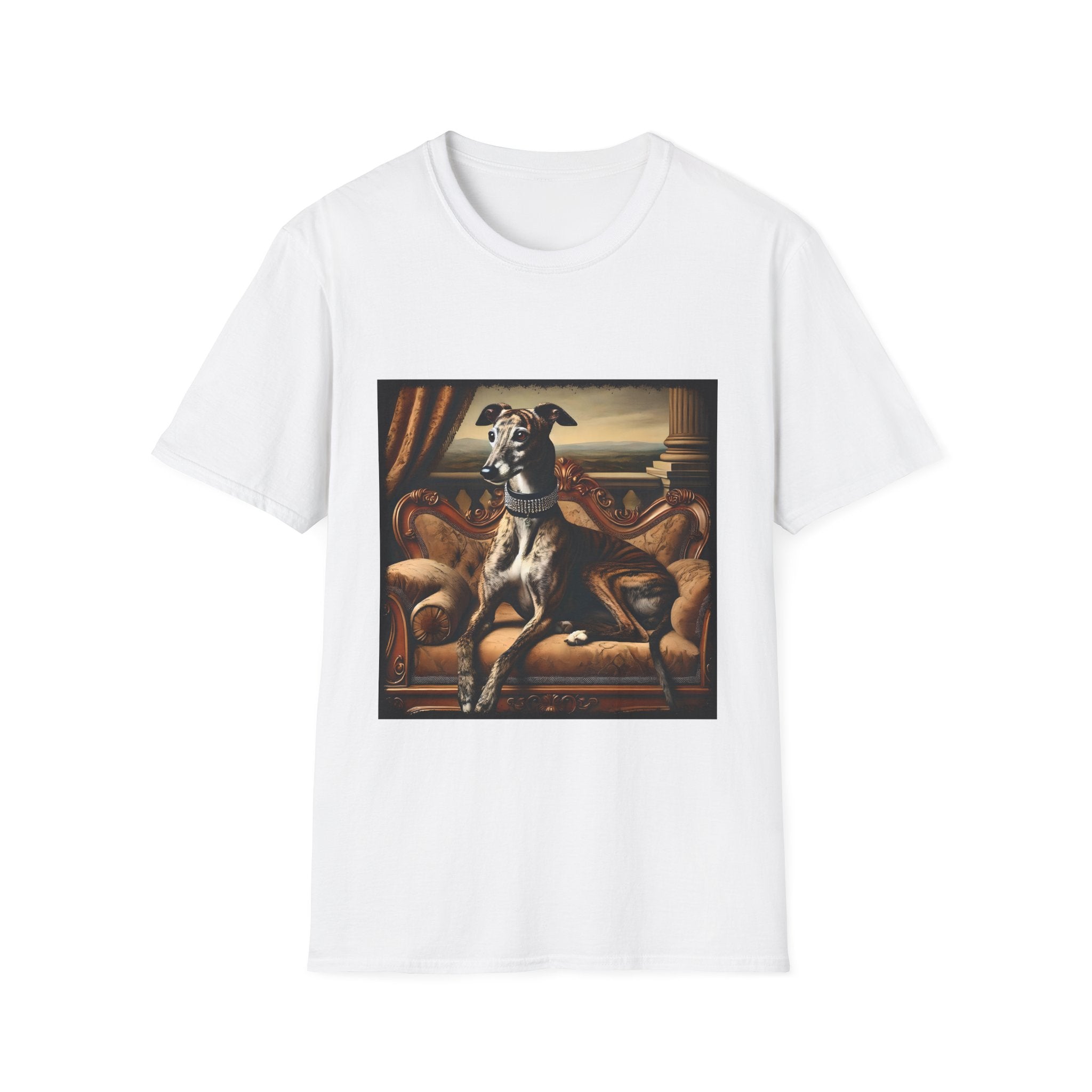 Whippet Brindle Diva | Unisex Dog T-Shirt