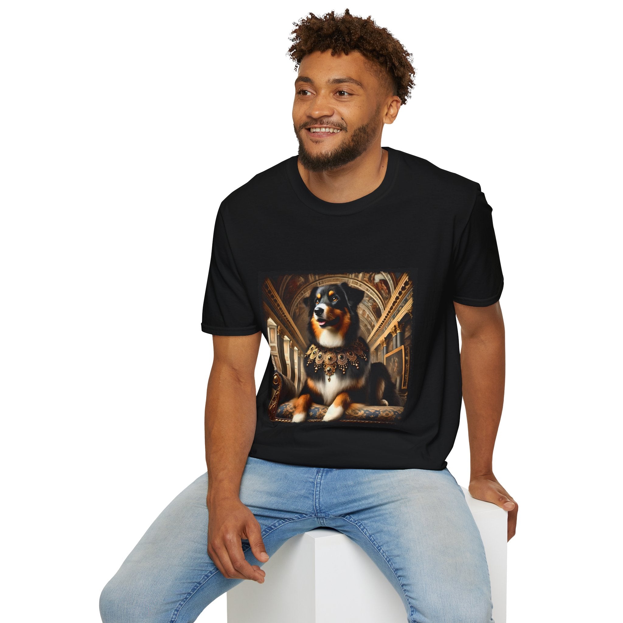 Australian Shepherd Opulent Bliss | Unisex Dog T-Shirt