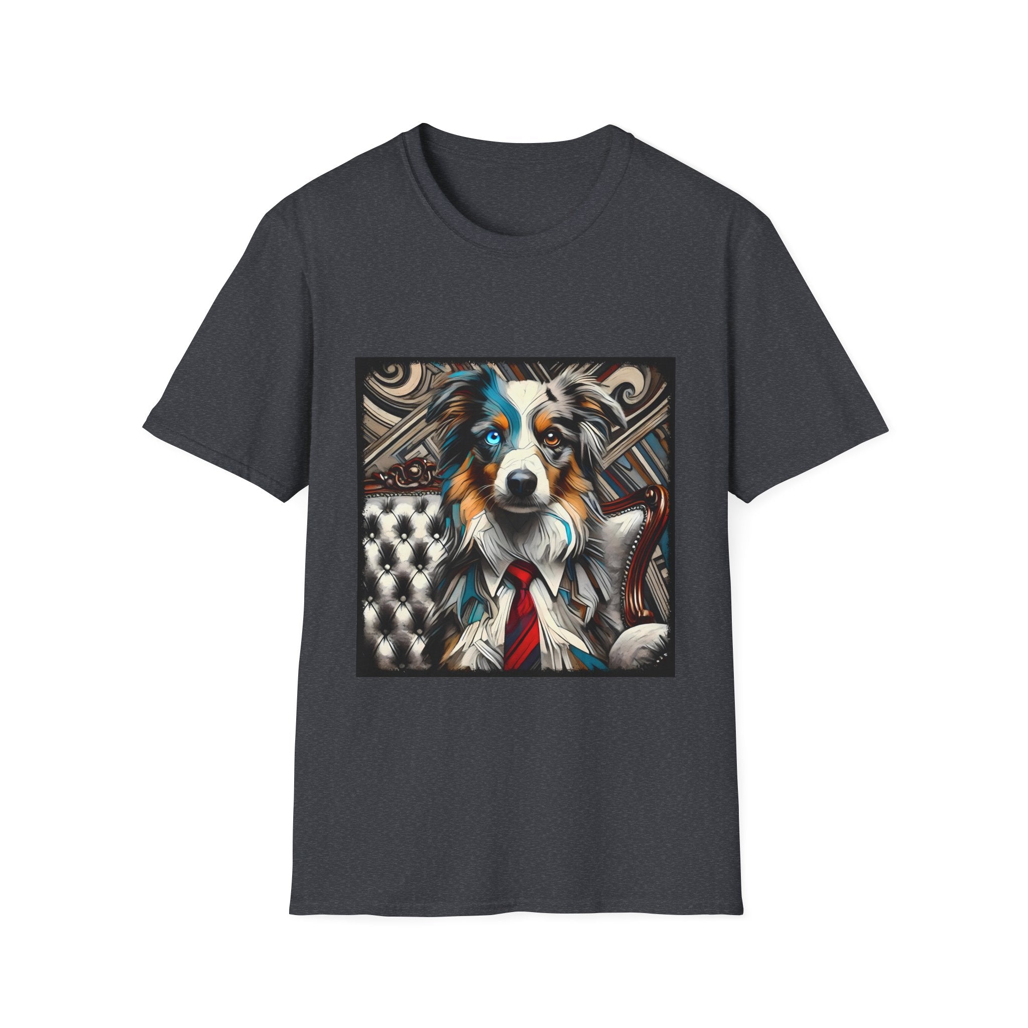 Miniature American Shepherd Bold Gentleman |  Unisex Dog T-Shirt