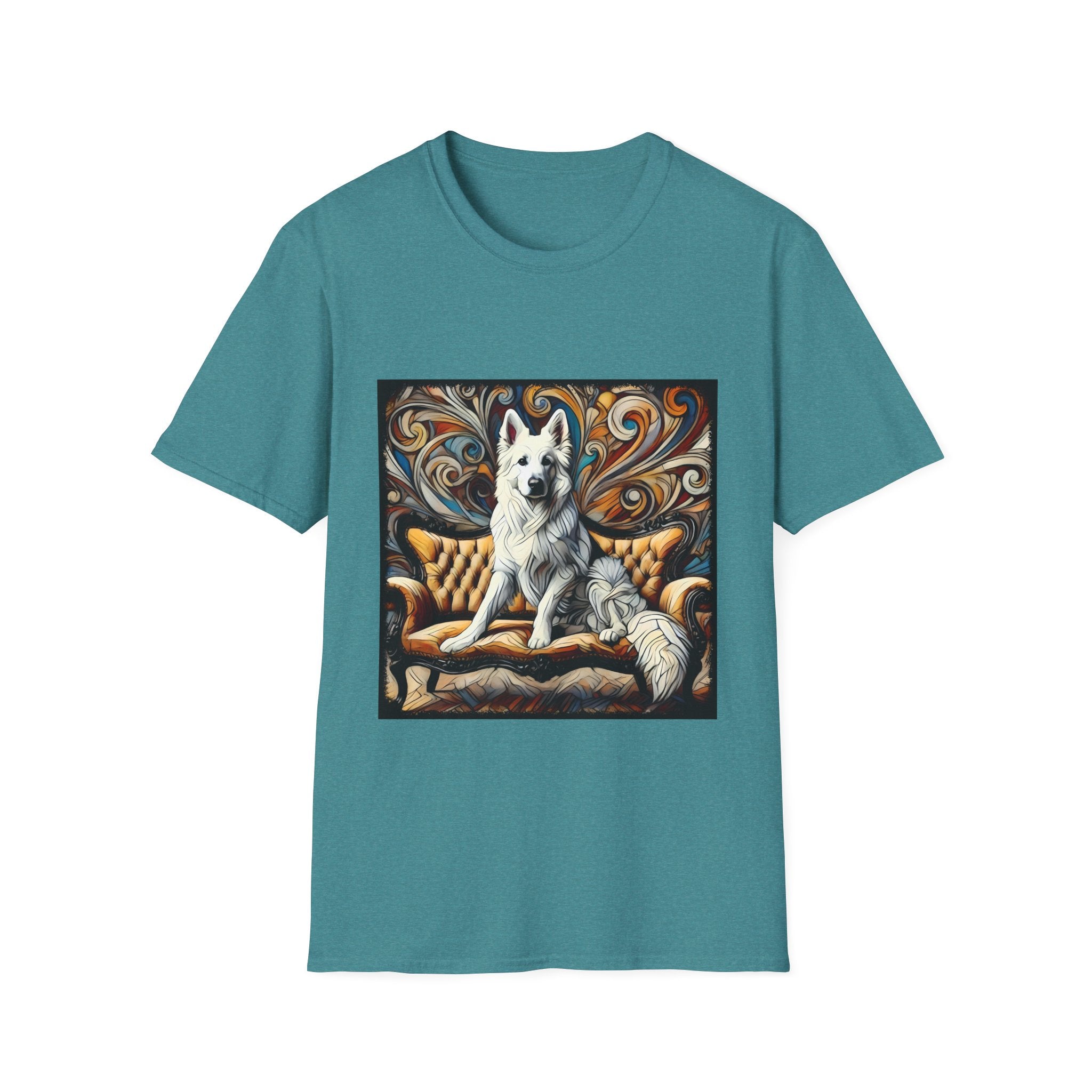 German Shepherd Bold Swirl | Unisex Dog T-Shirt