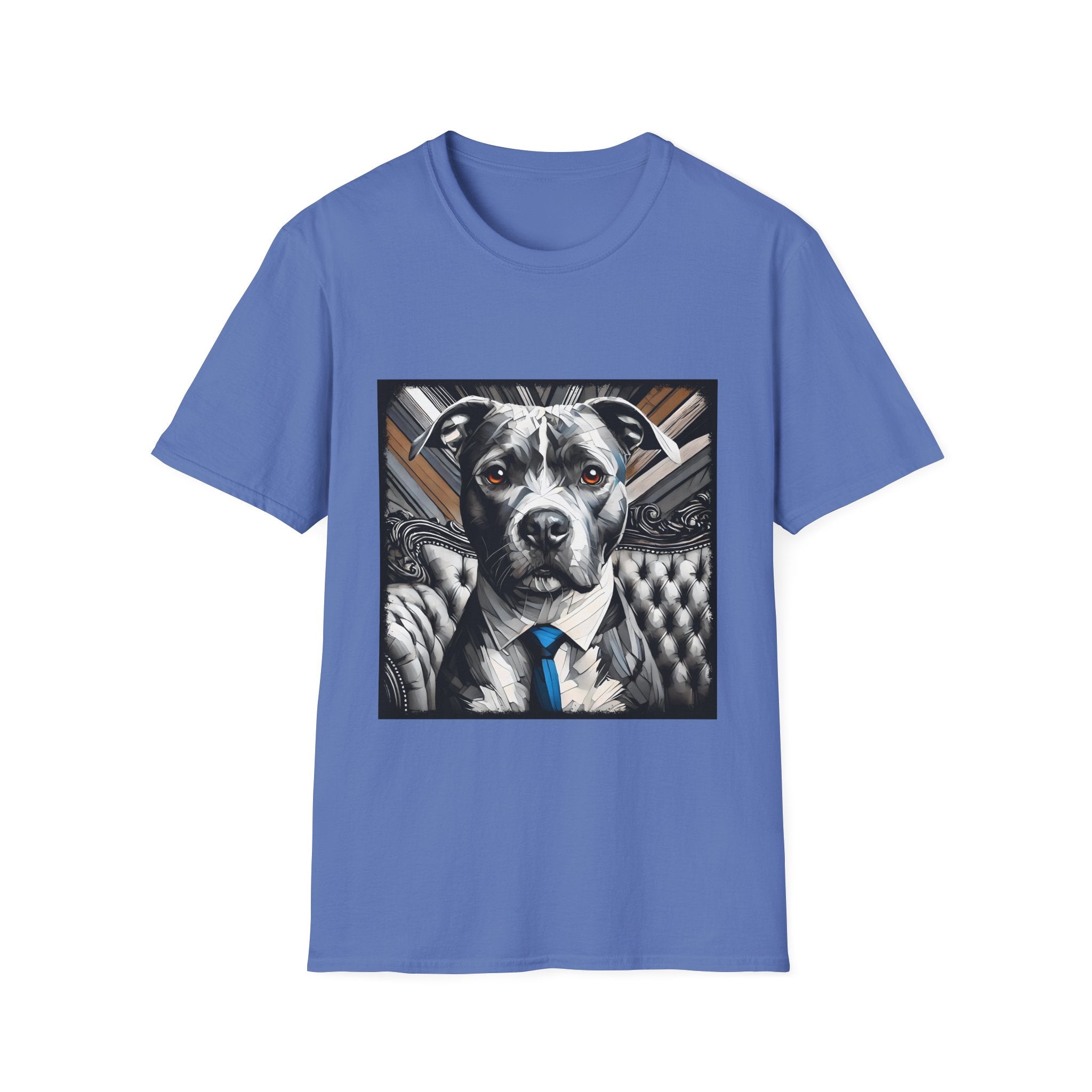 American Pit Bull Terrier B&W Bold Eyes | Unisex Dog T-Shirt