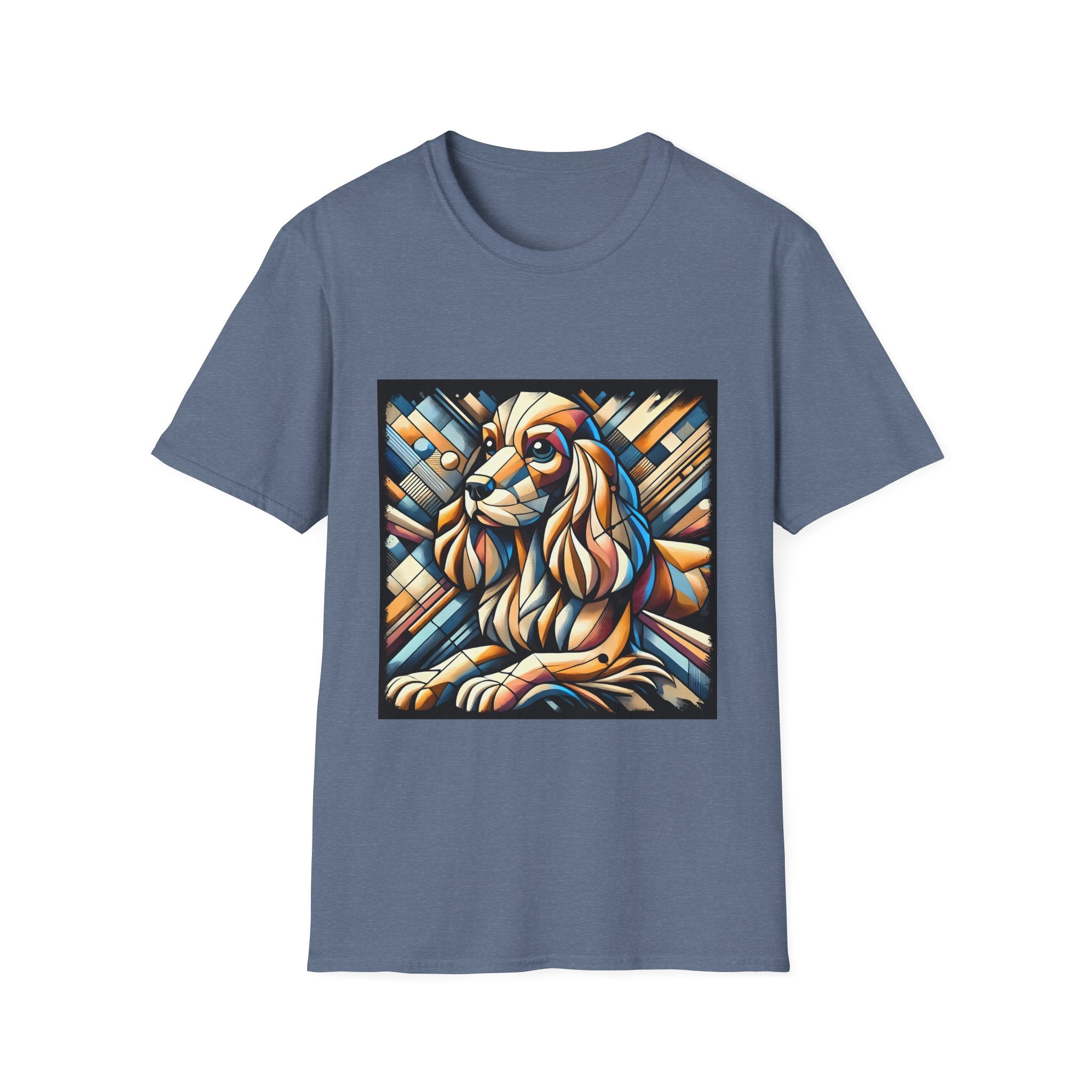 Cocker Spaniel Bold Geometric | Unisex Dog T-Shirt