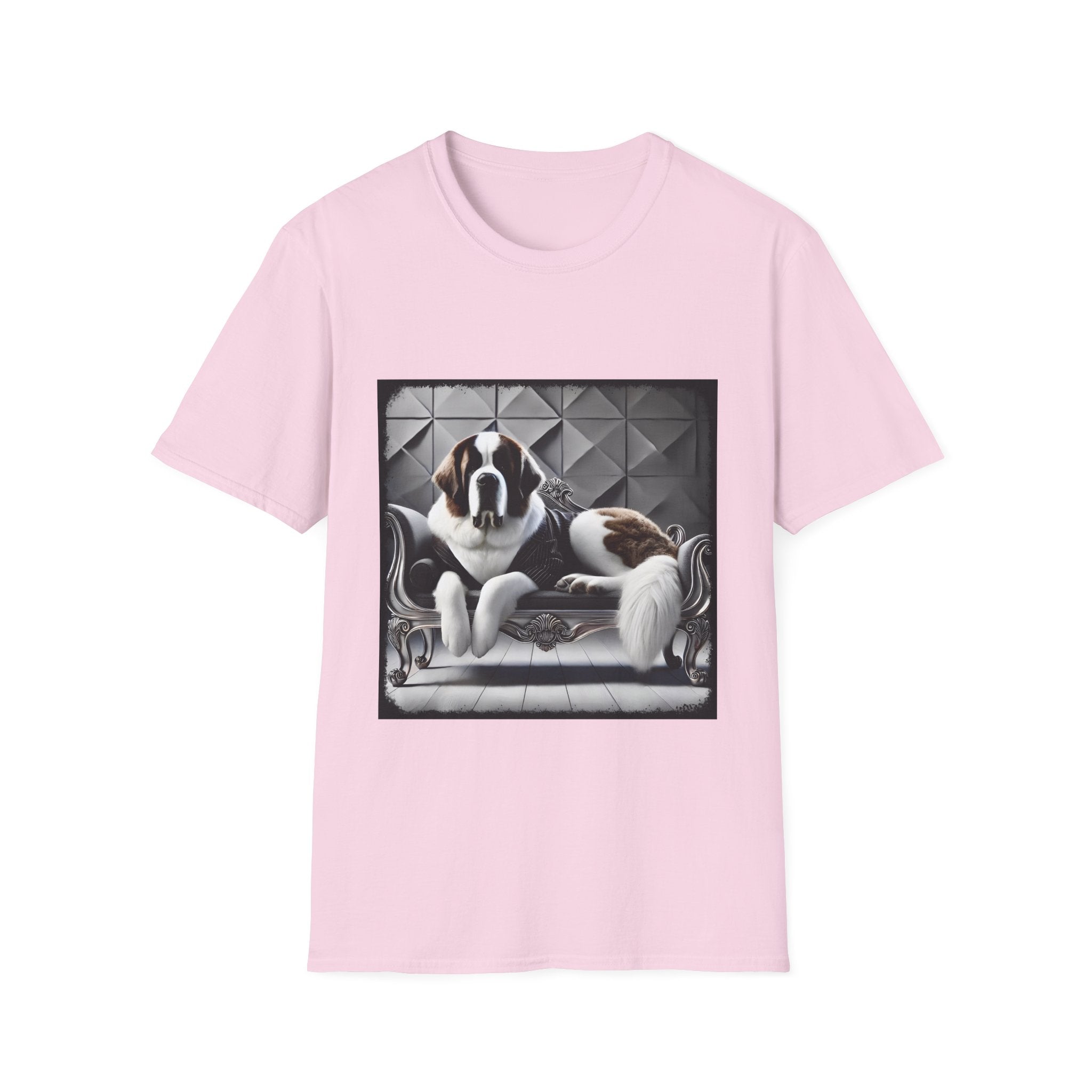 Saint Bernard Tux Luxe | Unisex Dog T-Shirt