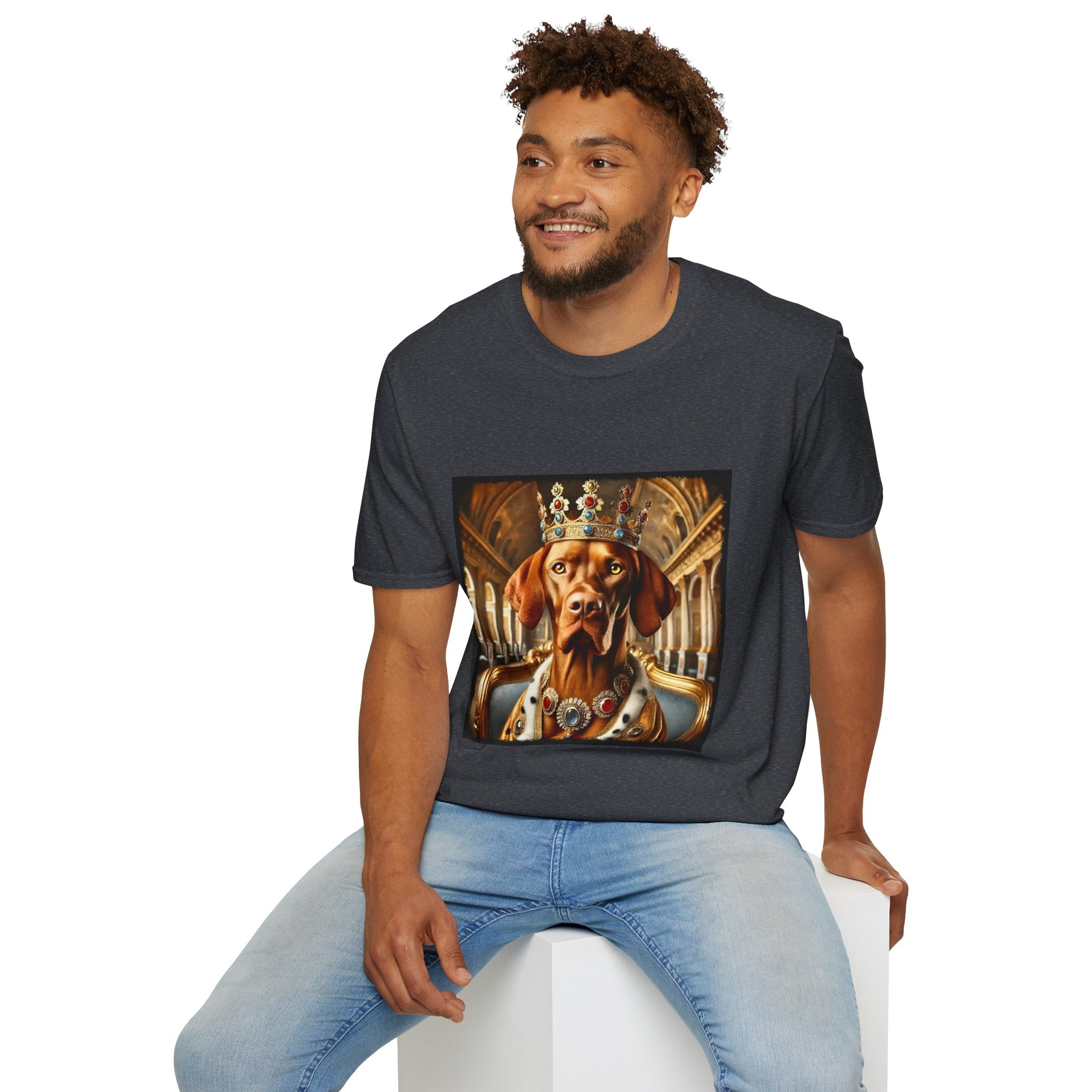Vizsla King Supreme | Unisex Dog T-Shirt
