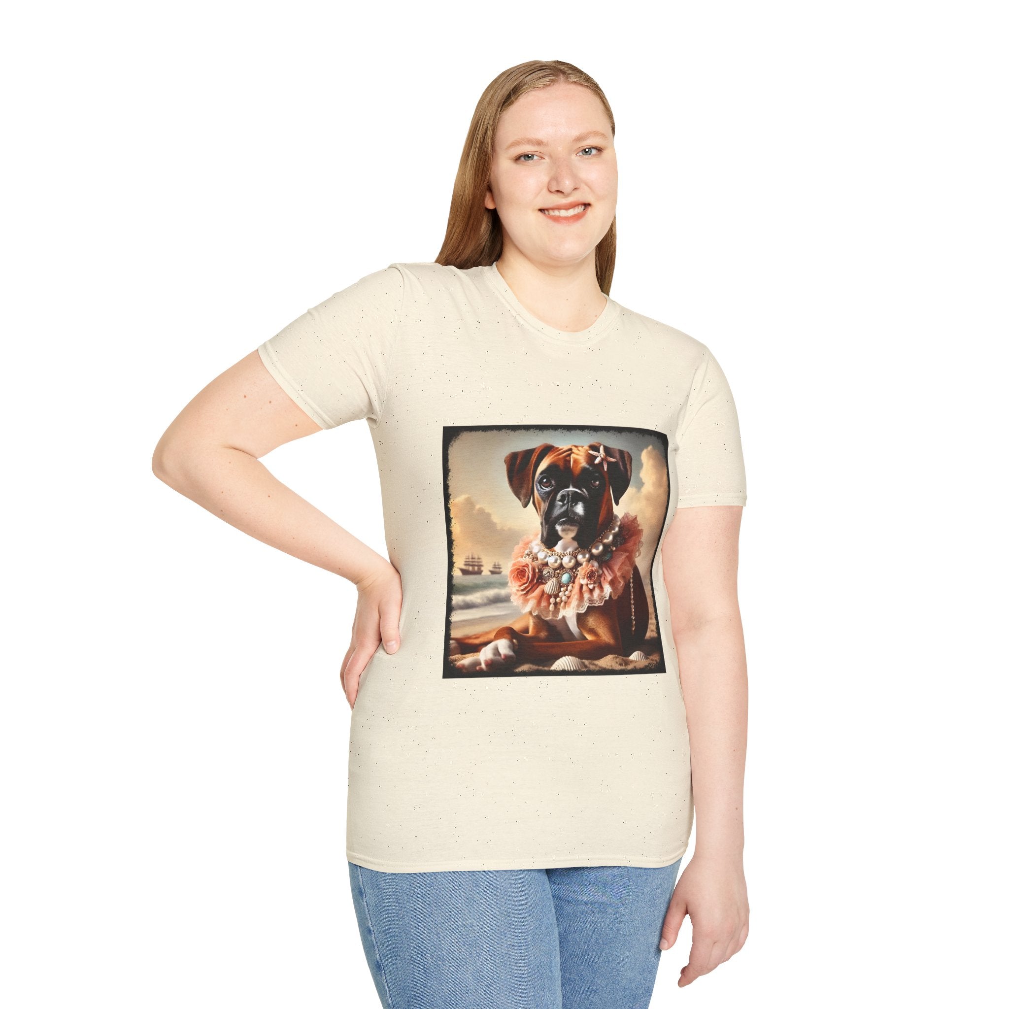 Boxer Beach Dreamer | Unisex Dog T-Shirt