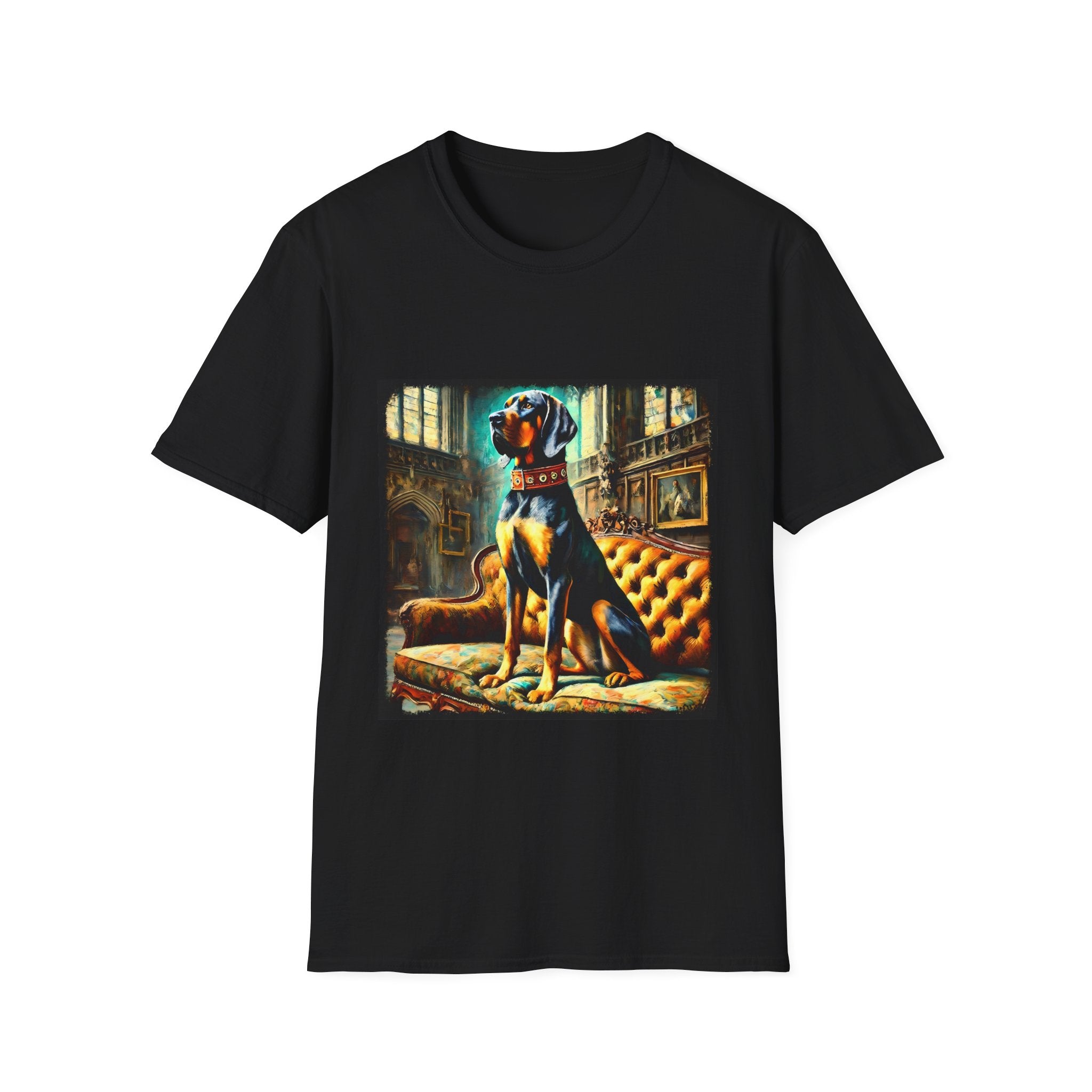 Coonhound Casual Royalty | Unisex Dog T-Shirt