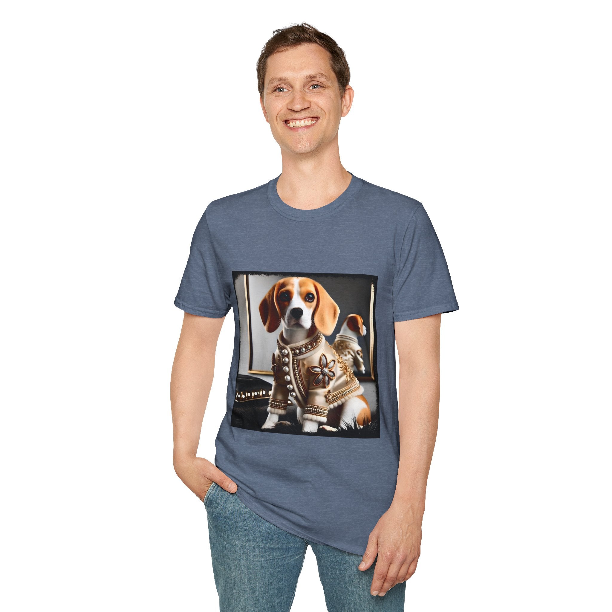 Beagle Golden Girl | Unisex Dog T-Shirt
