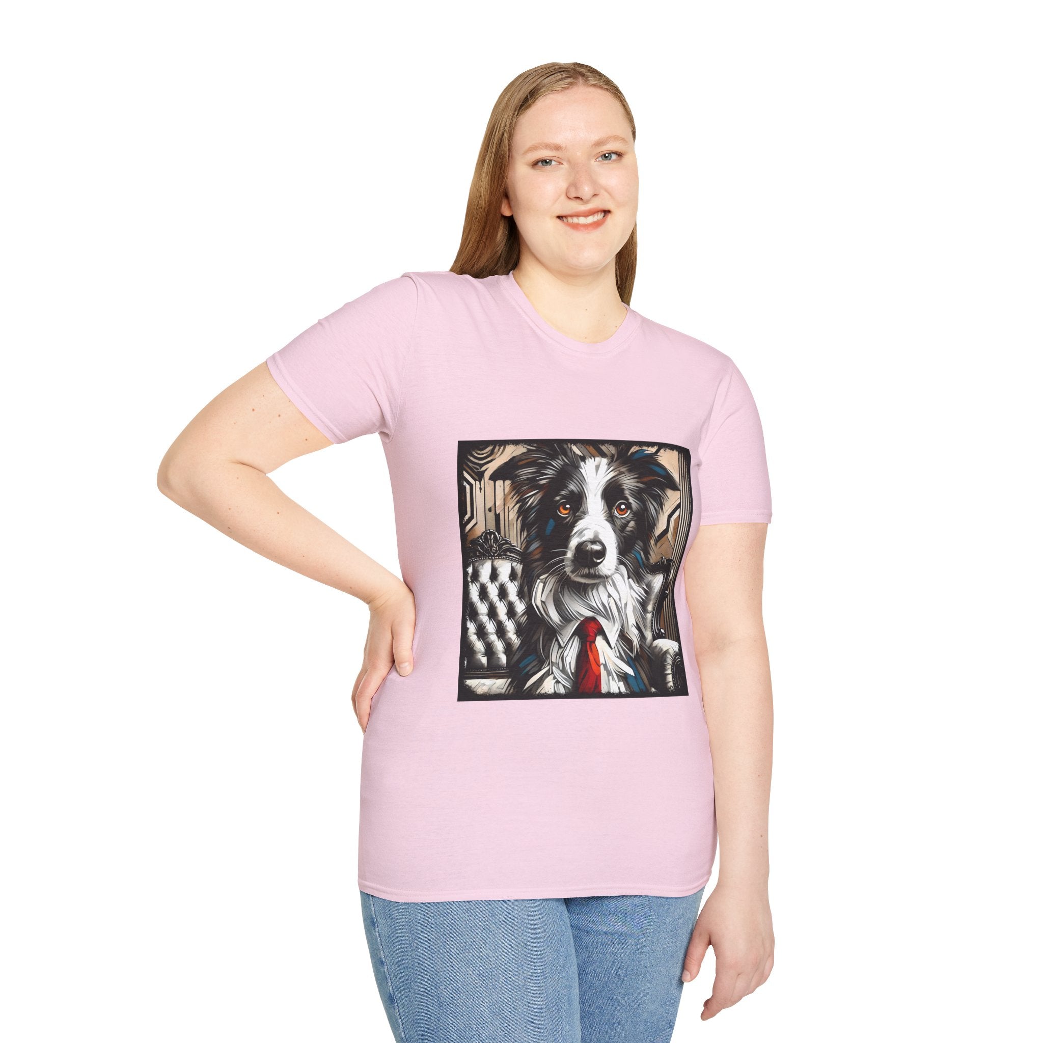 Border Collie Bold Gentleman | Unisex Dog T-Shirt