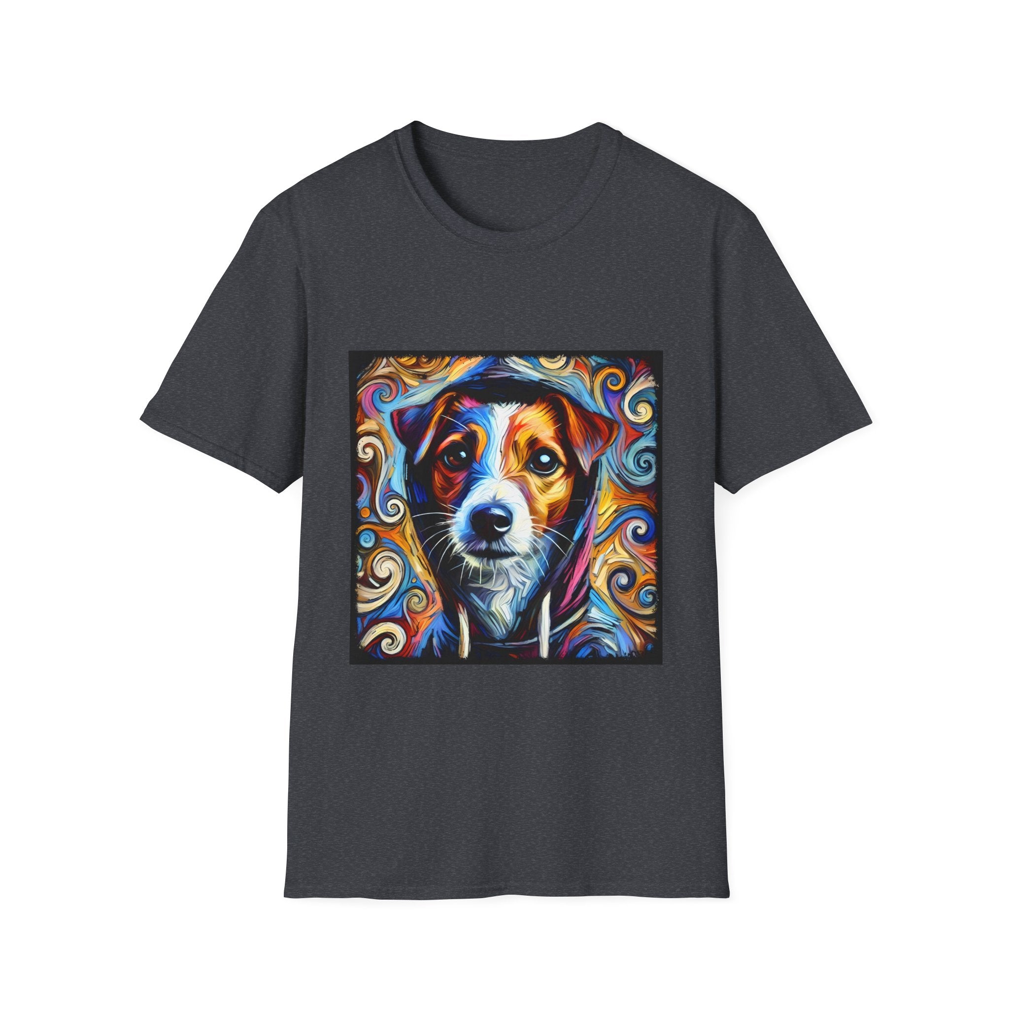 Jack Russell Terrier Relaxed Swirl | Unisex Dog T-Shirt