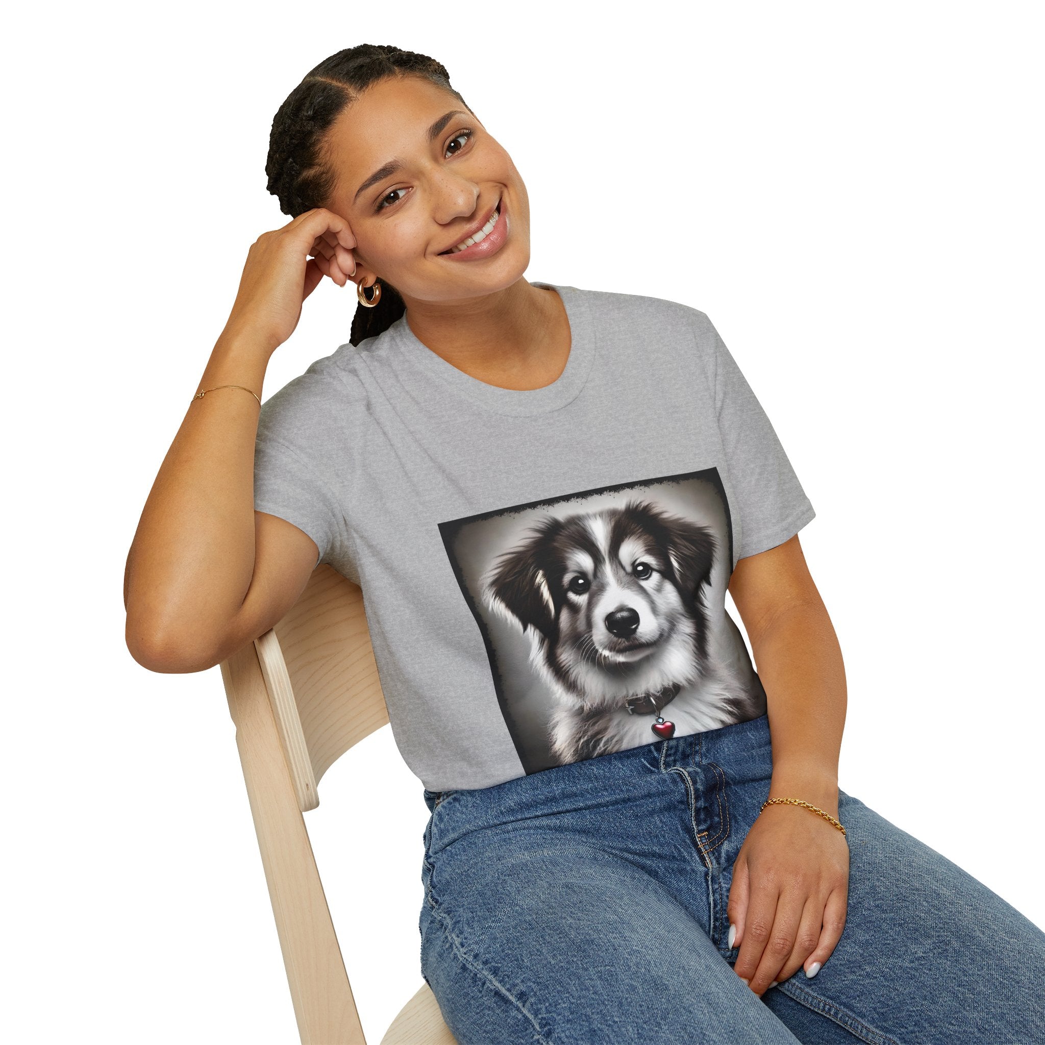 Miniature American Shepherd Love Charm | Unisex Dog T-Shirt