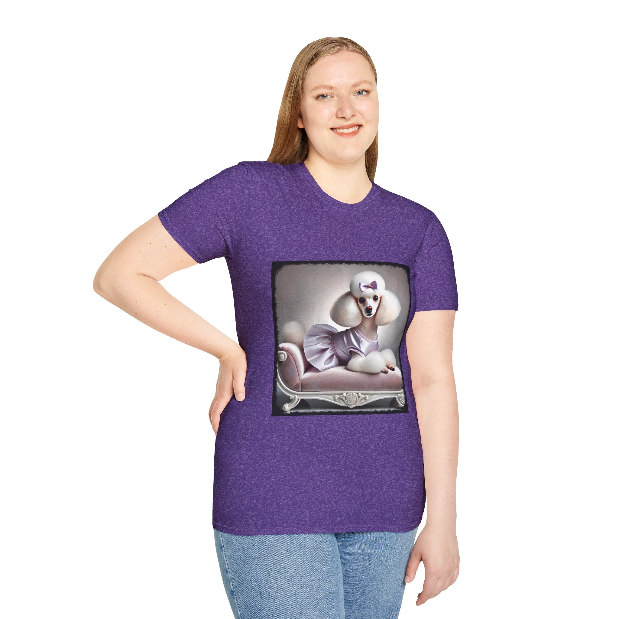 Poodle Lilac Lady | Unisex Dog T-Shirt