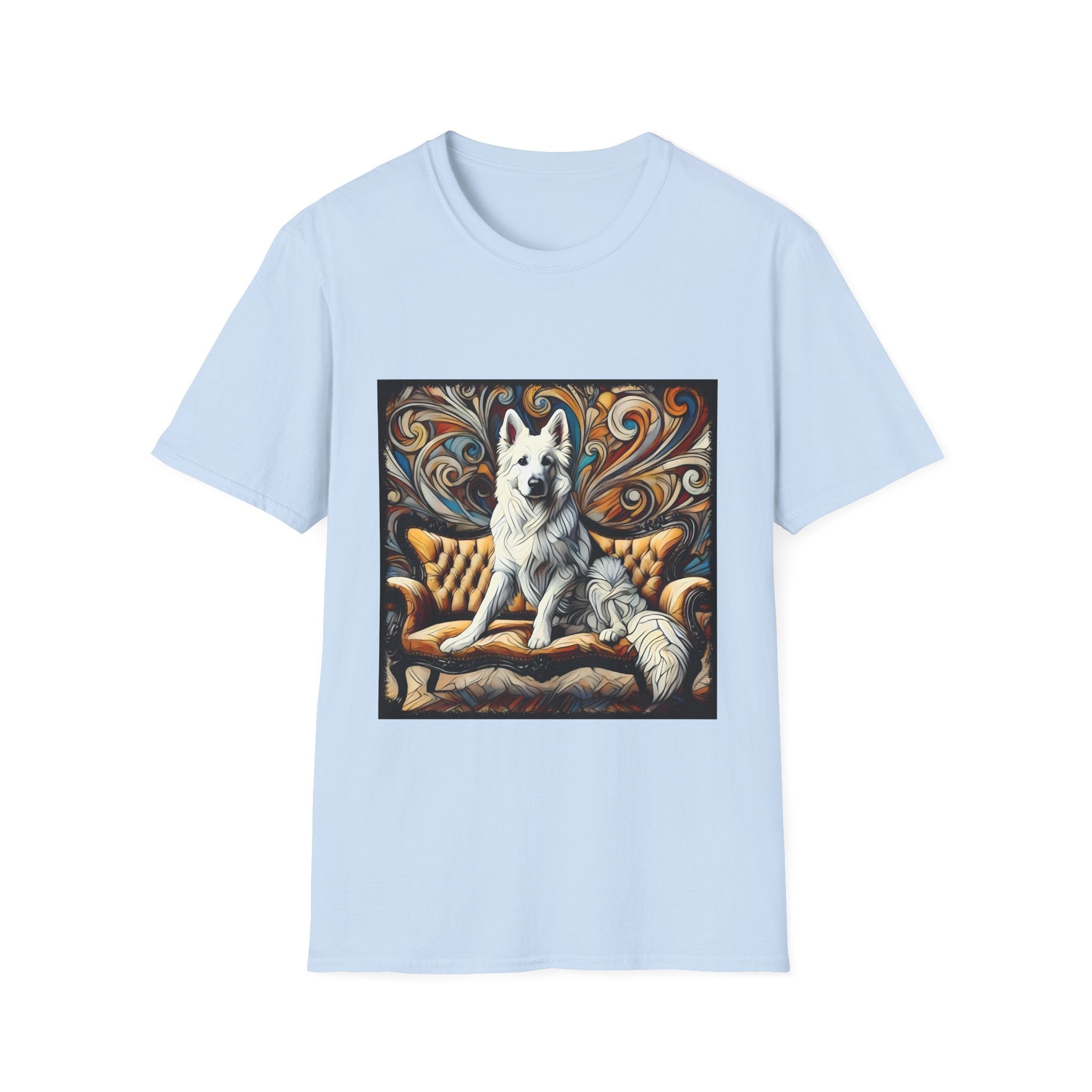 German Shepherd Bold Swirl | Unisex Dog T-Shirt