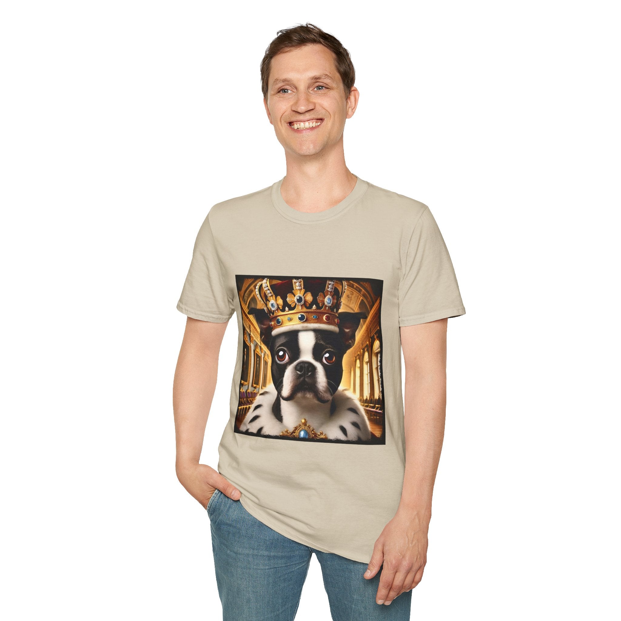 Boston Terrier Royal Flex | Unisex Dog T-Shirt