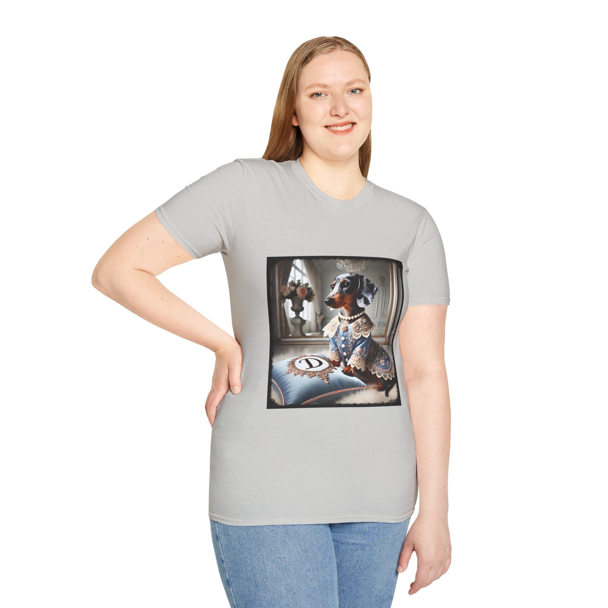 Dachshund Glamour Chic | Unisex Dog T-Shirt
