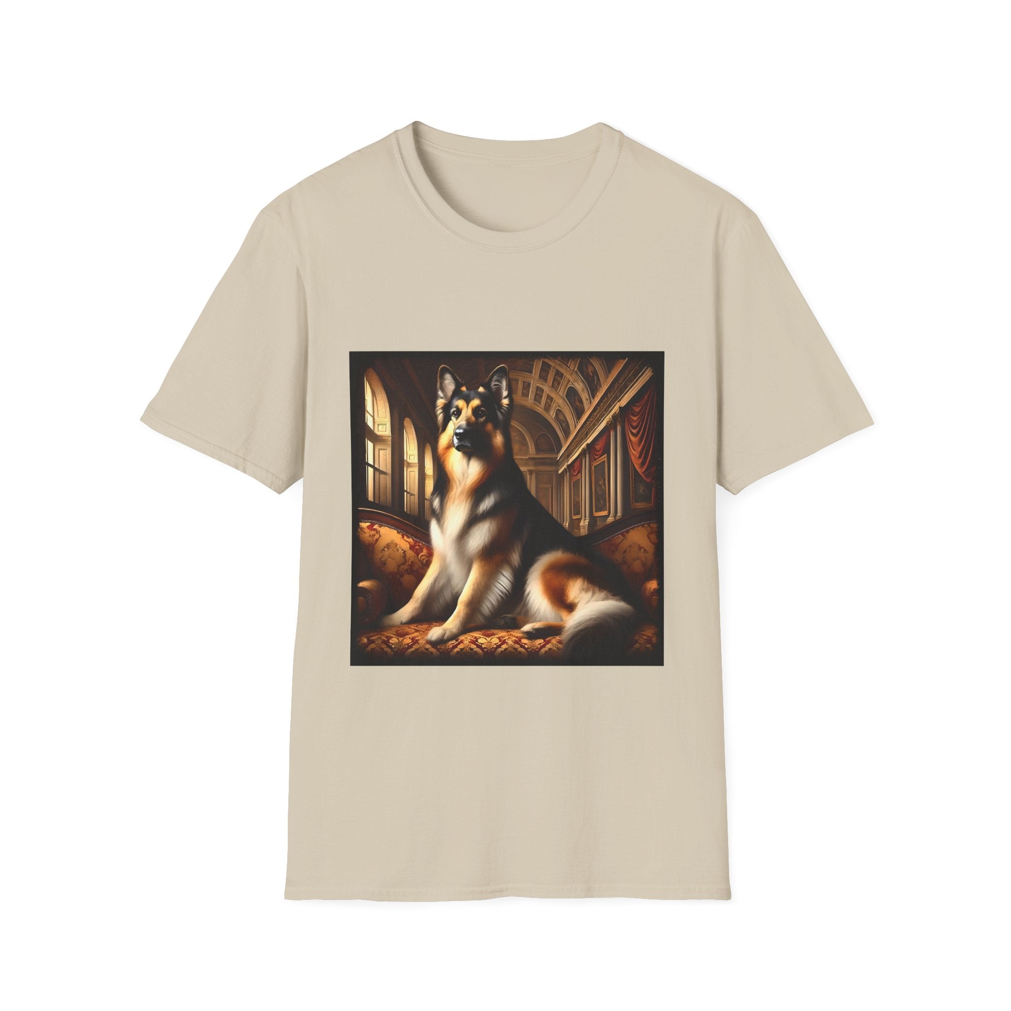 German Shepherd Dashing Duke | Unisex Dog T-Shirt