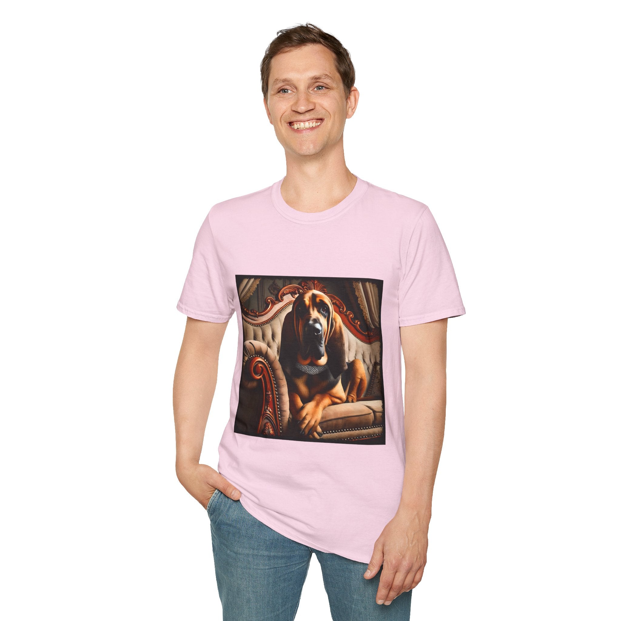 Bloodhound Posh Princess | Unisex Dog T-Shirt
