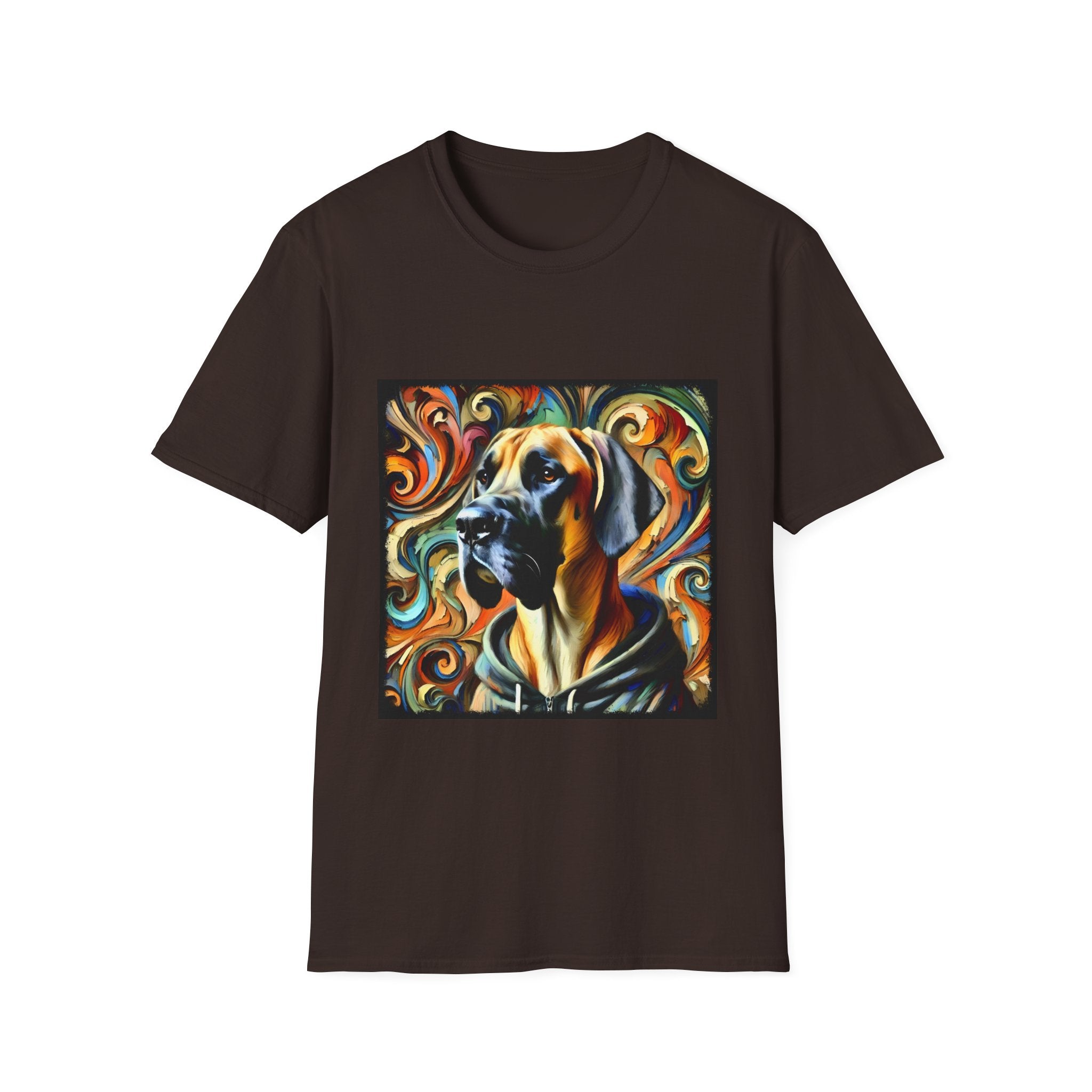 Great Dane Street Swirl | Unisex Dog T-Shirt