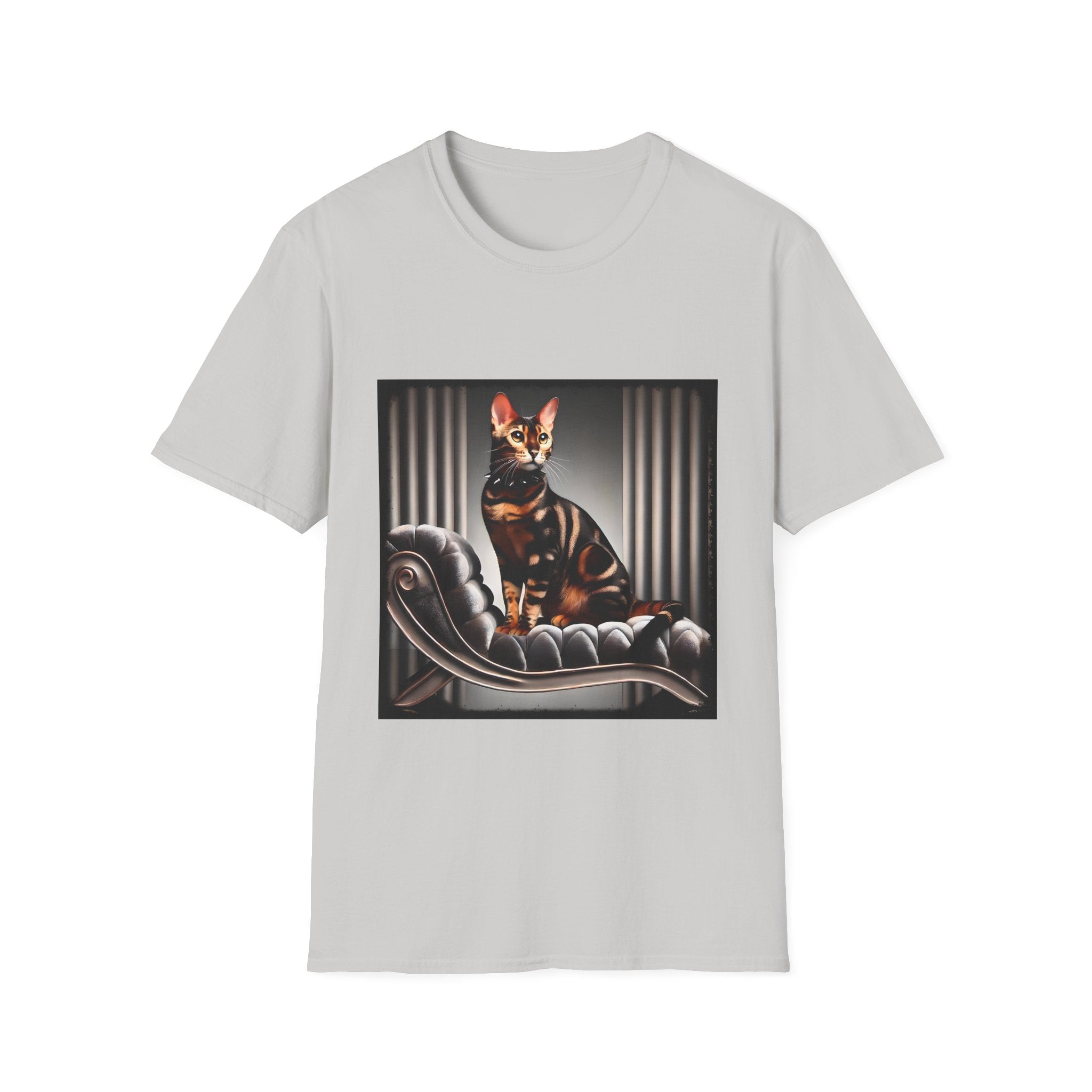 Bengal Cat Spiked Seductress | Unisex Cat T-Shirt