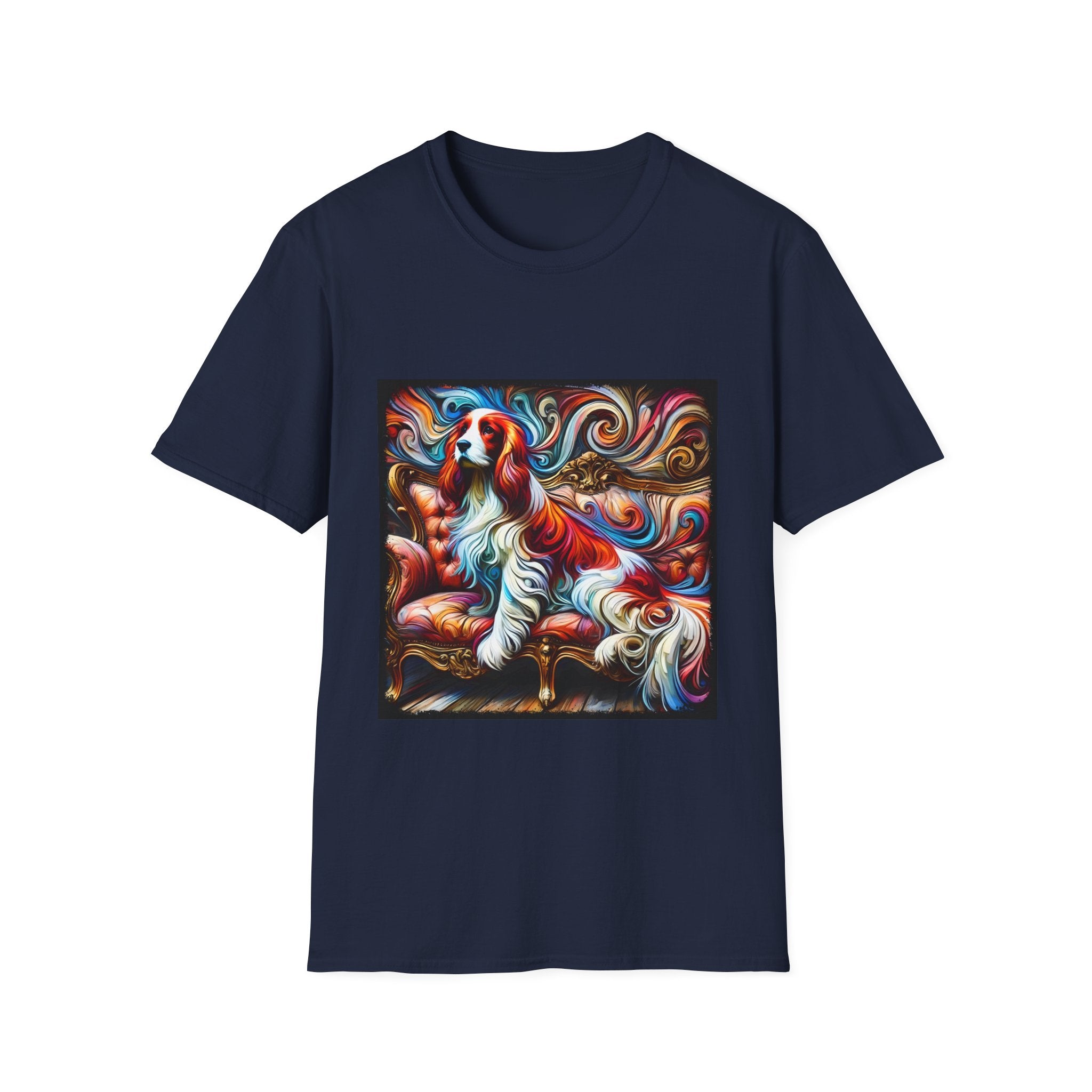 English Springer Spaniel Bold Swirl | Unisex Dog T-Shirt