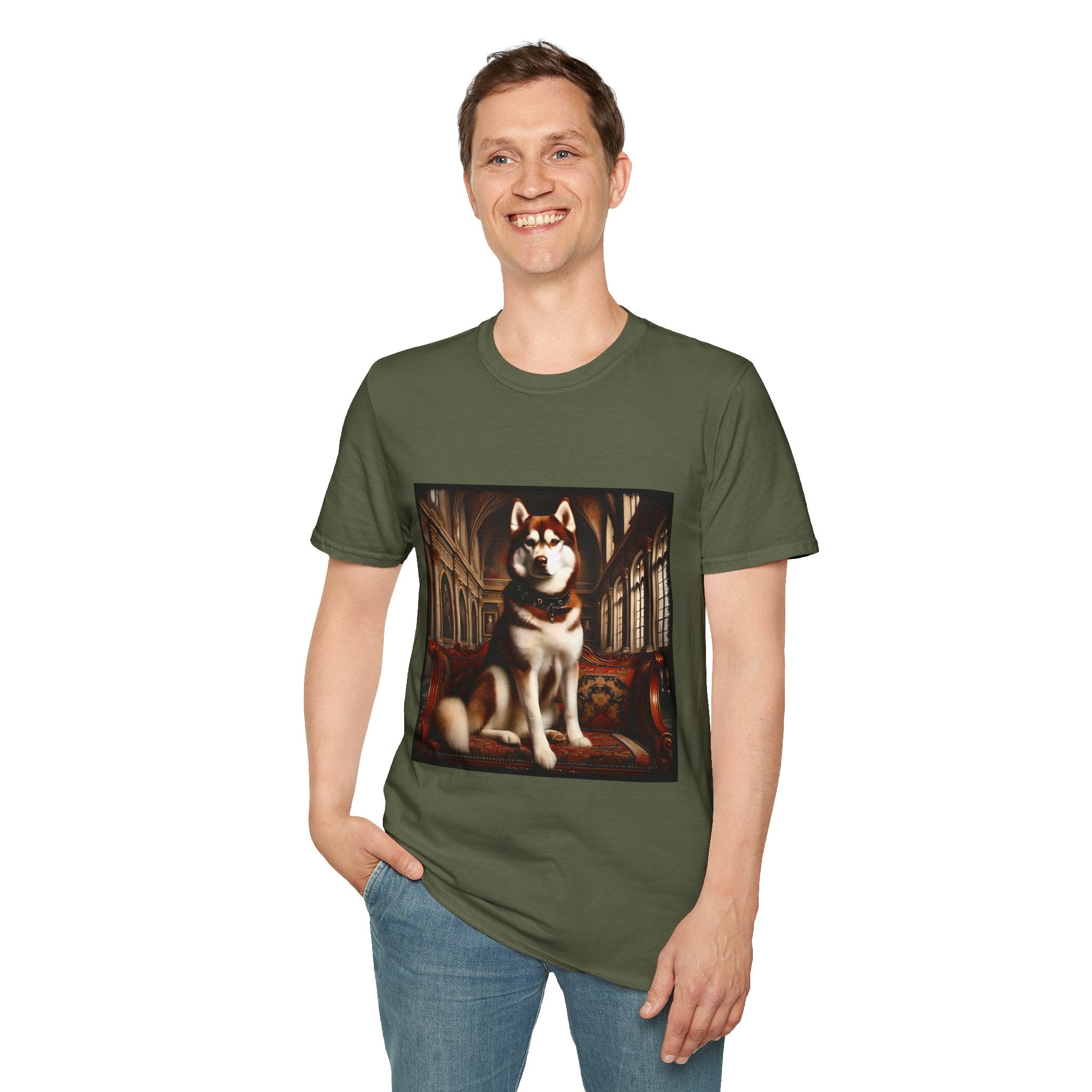 Siberian Husky Red Prince | Unisex Dog T-Shirt