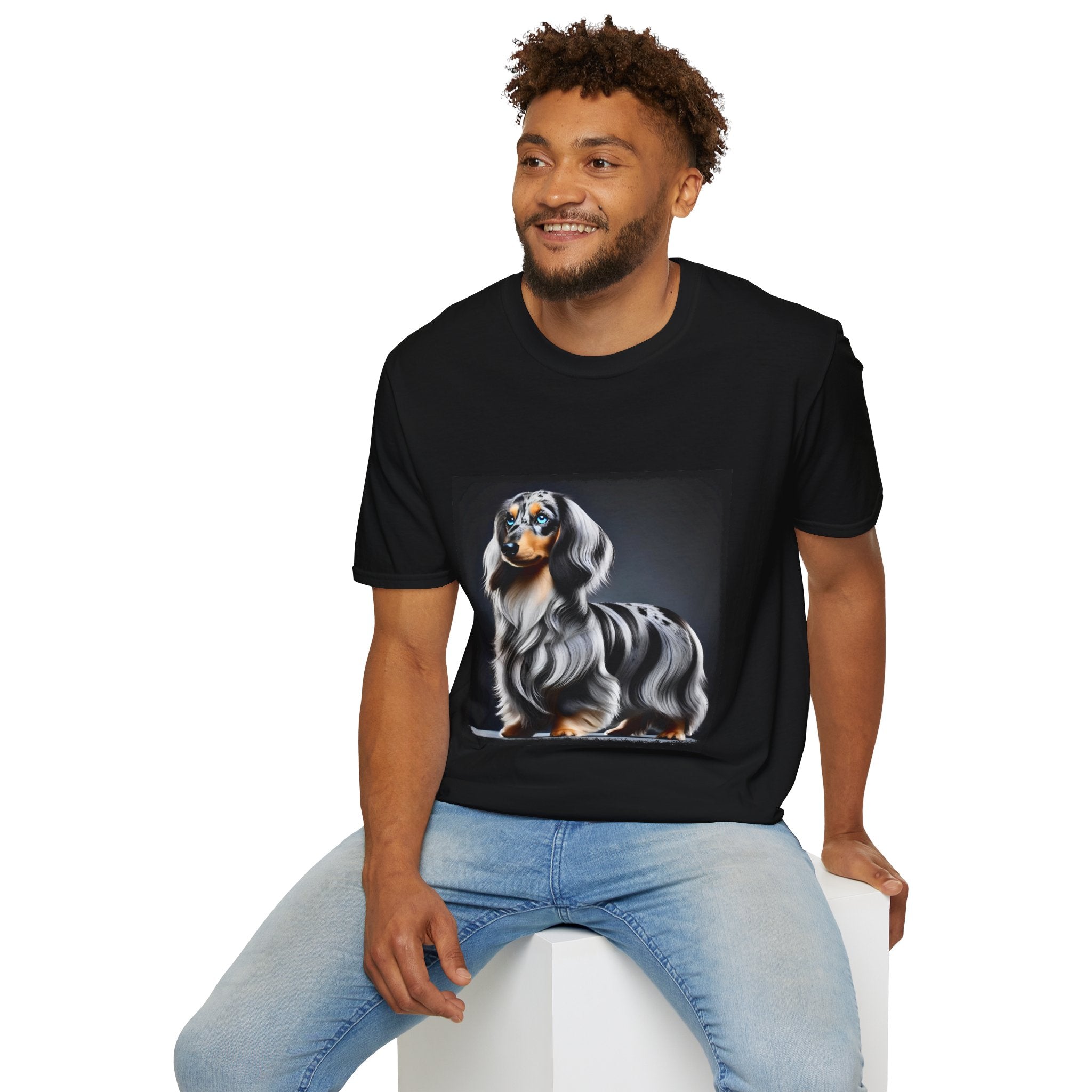 Dachshund On Display | Unisex Dog T-Shirt