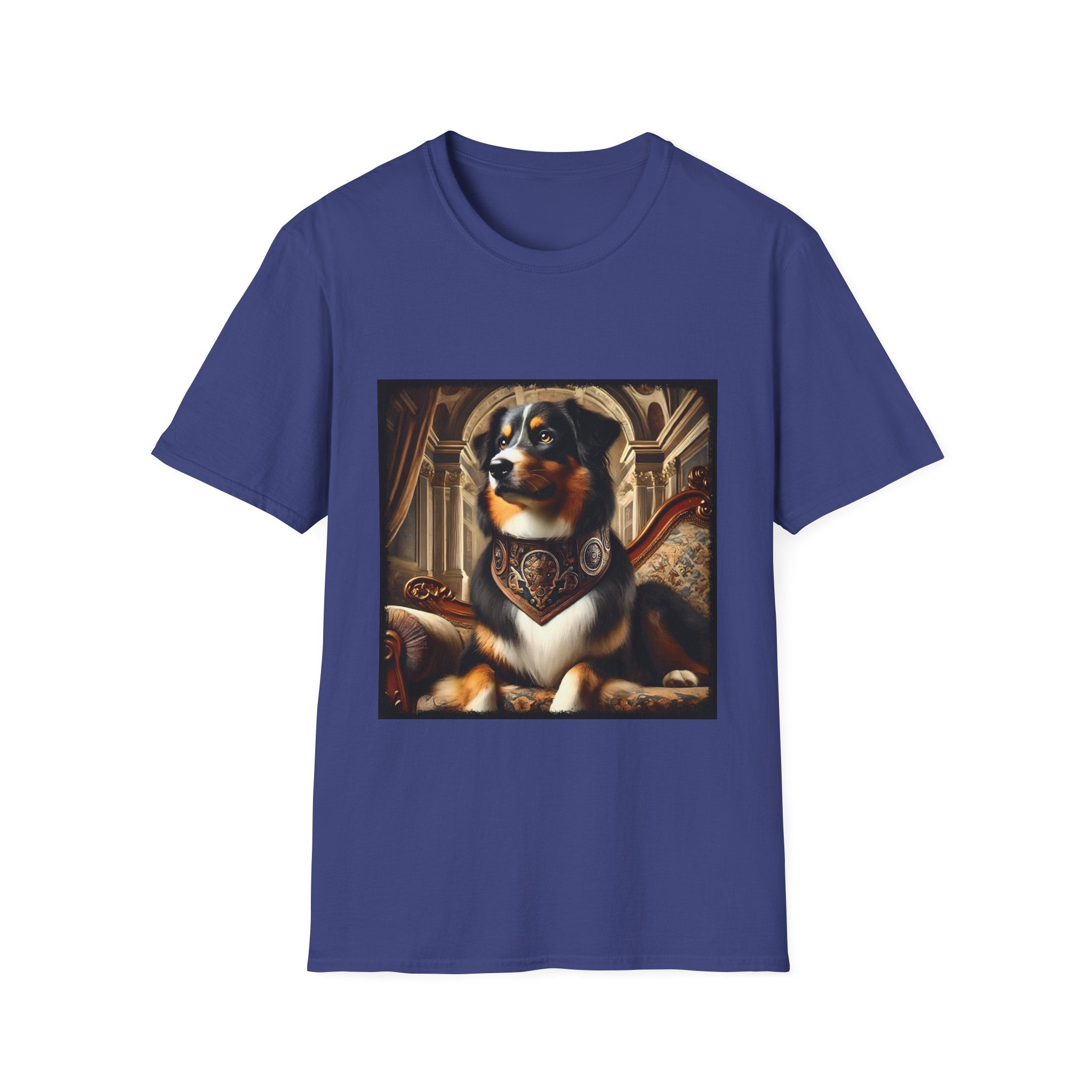 Australian Shepherd Posh Prince | Unisex Dog T-Shirt