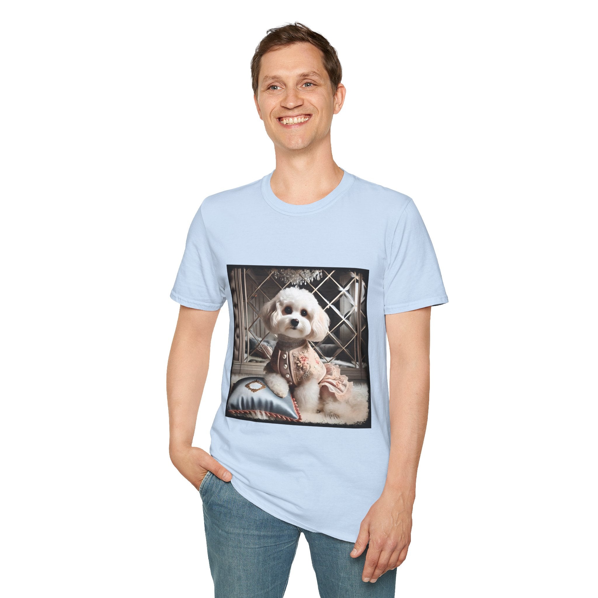 Cavapoo Parisian Princess | Unisex Dog T-Shirt