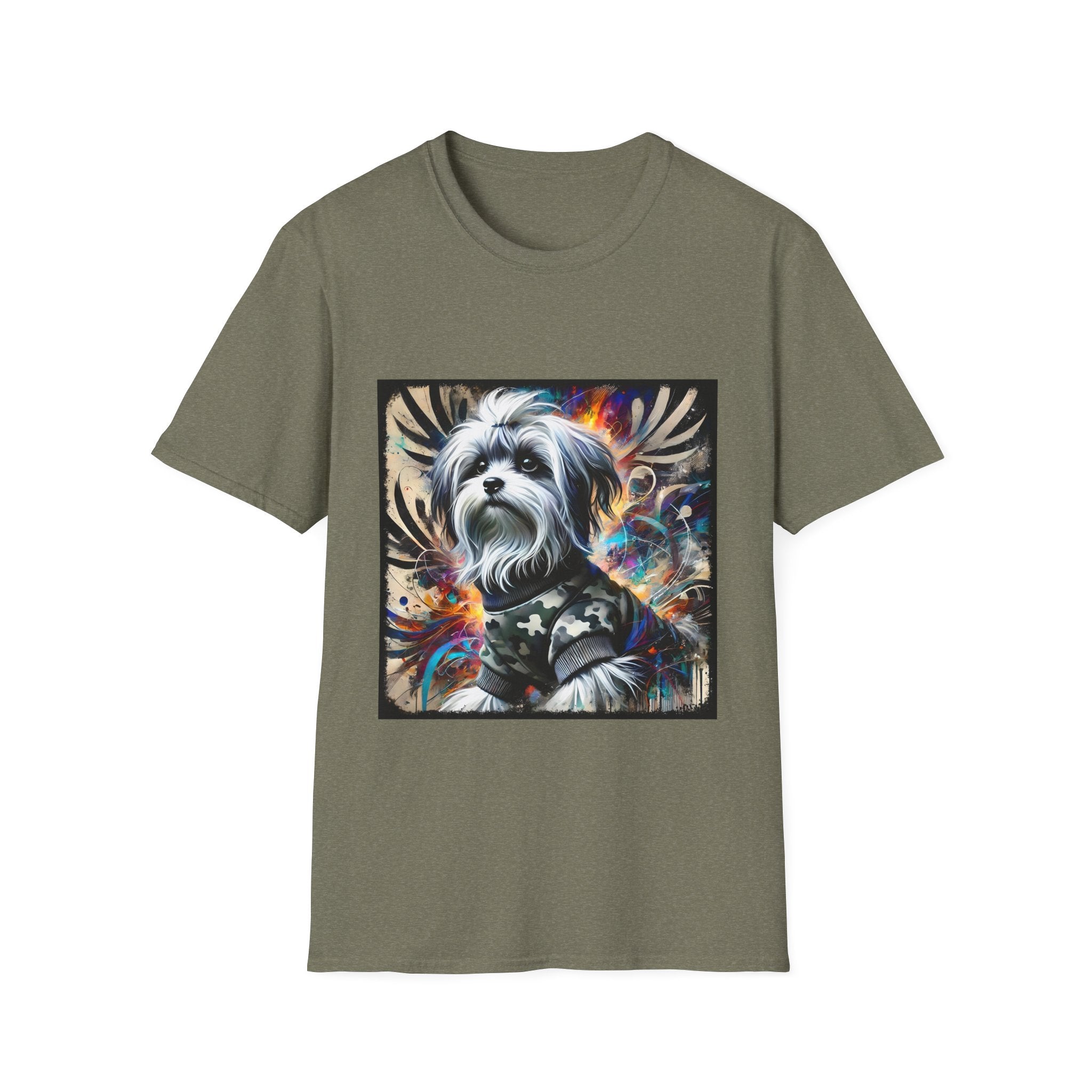 Maltese Bold Armor Classic | Unisex Dog T-Shirt