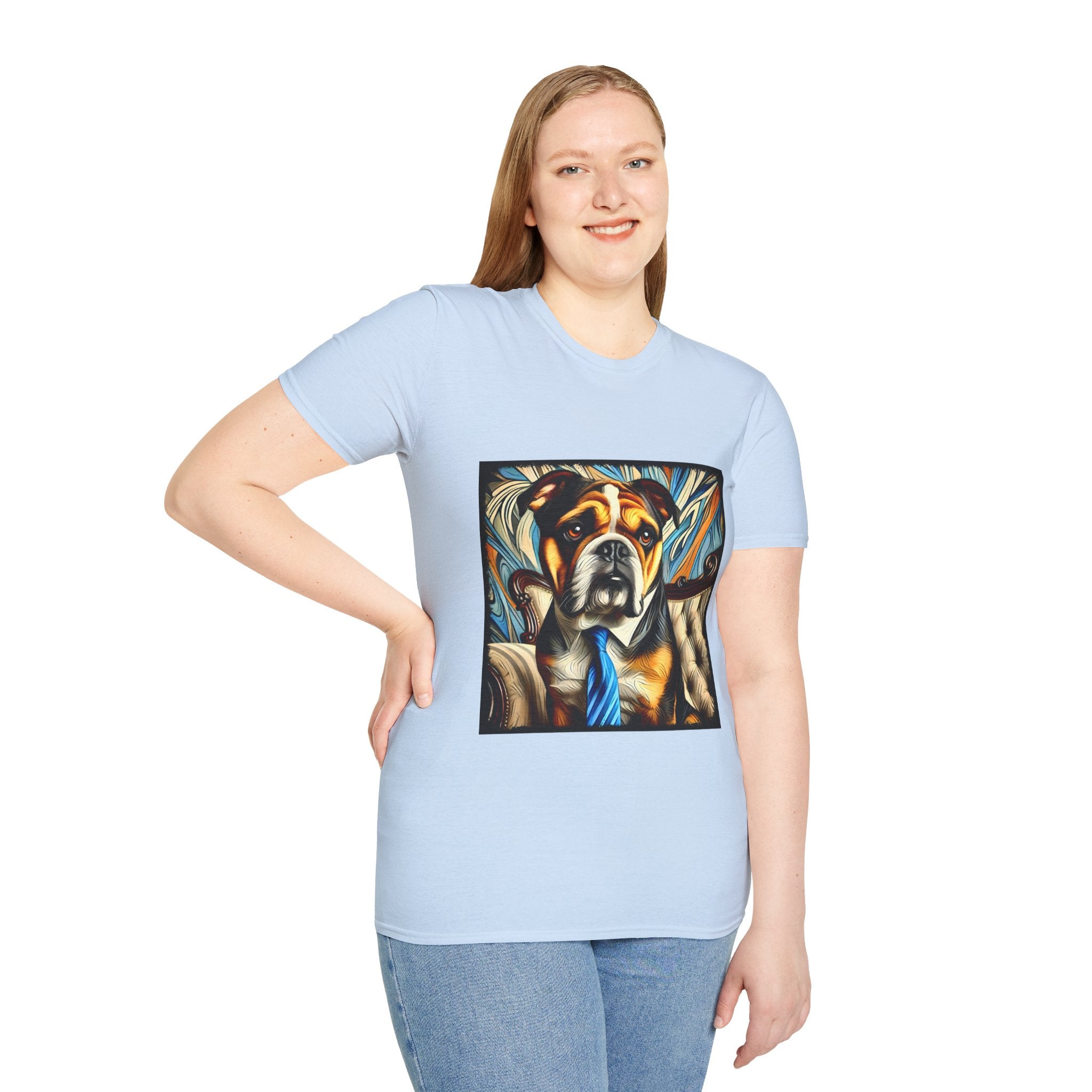 Bulldog Beautiful Boy | Unisex Dog T-Shirt