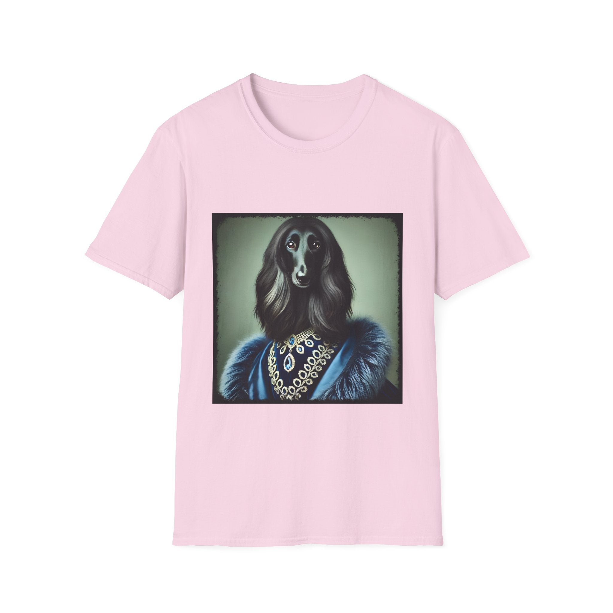 Afghan Hound Blue Belle | Unisex Dog T-Shirt