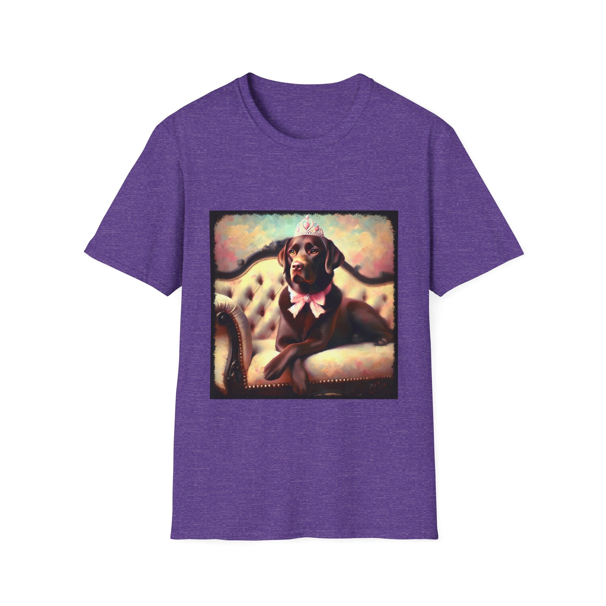 Labrador Retriever Poised Princess Classic | Unisex Dog T-Shirt