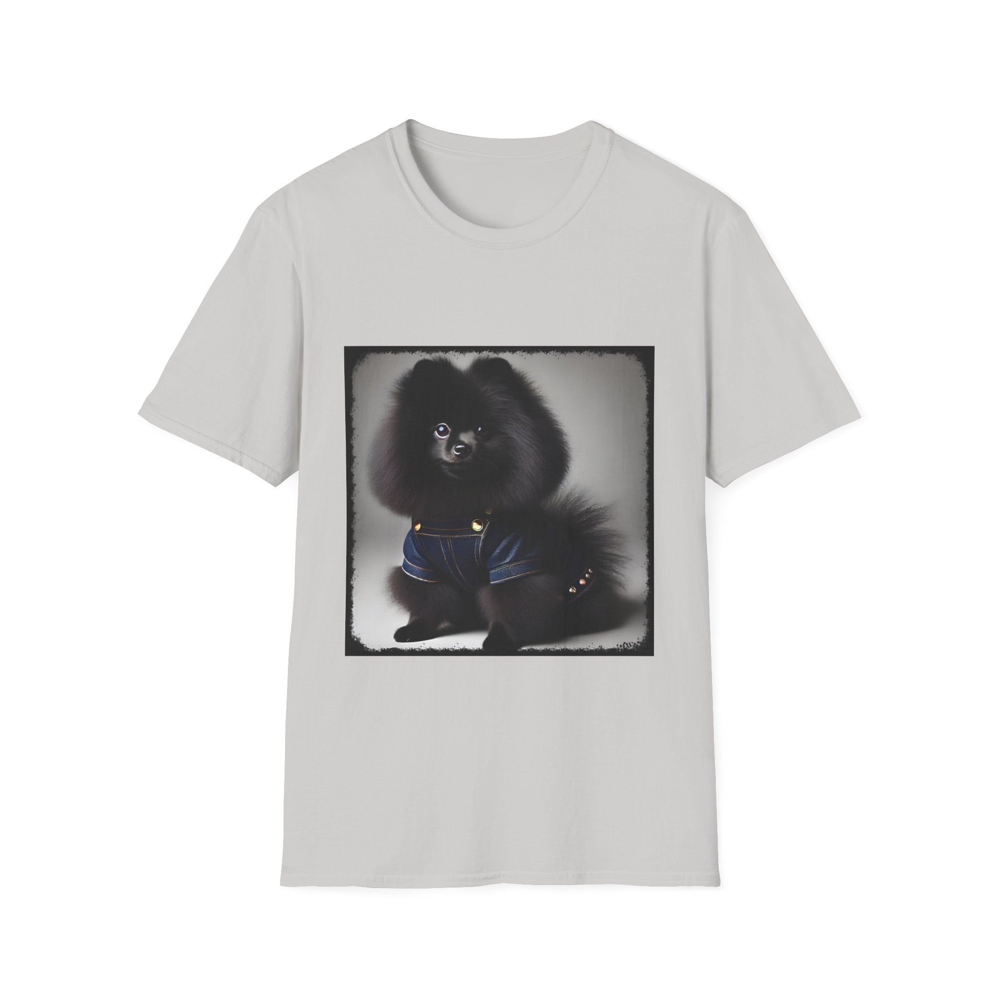 Pomeranian Denim Doll | Unisex Dog T-Shirt
