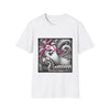 Pomeranian B&W Pink Bows | Unisex Dog T-Shirt