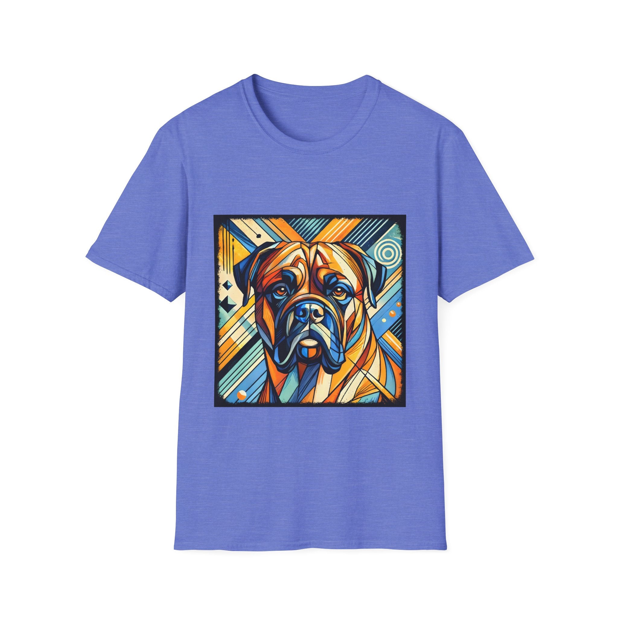 Bullmastiff Warm Geometric | Unisex Dog T-Shirt