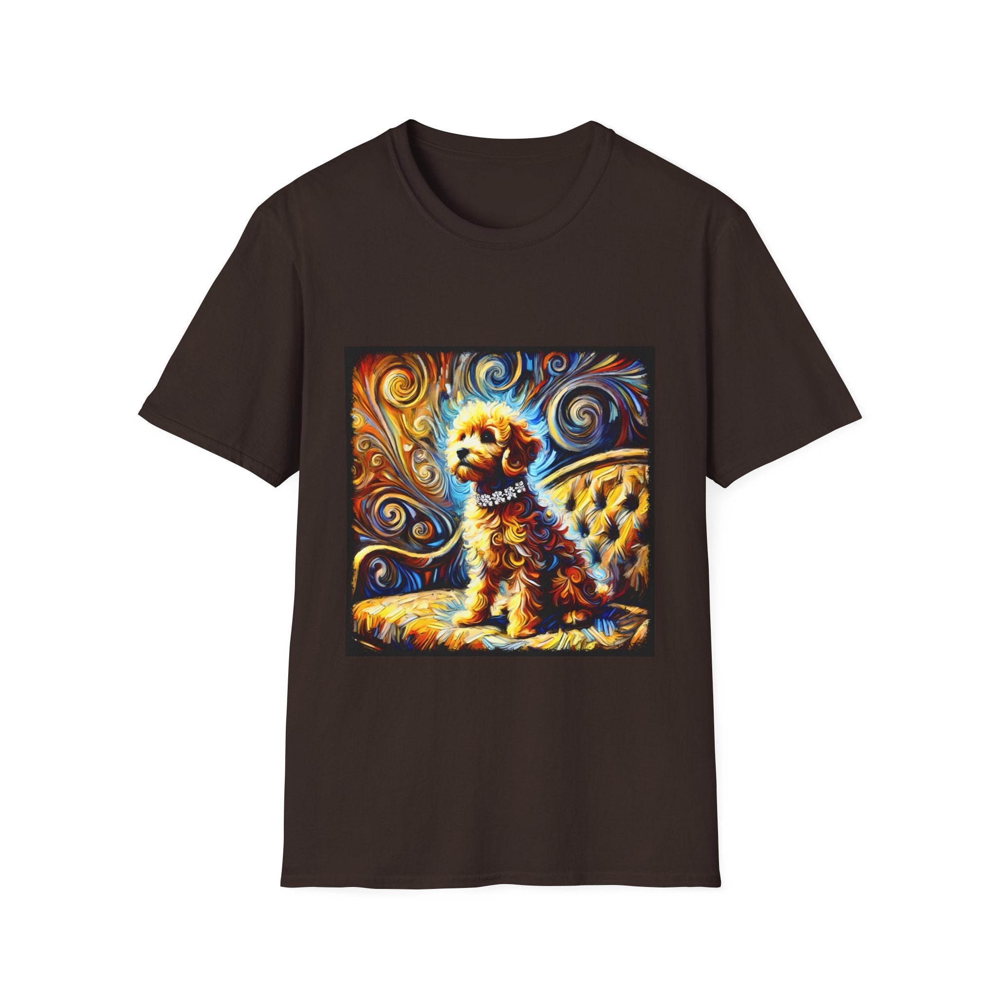 Goldendoodle Vivid Swirl | Unisex Dog T-Shirt