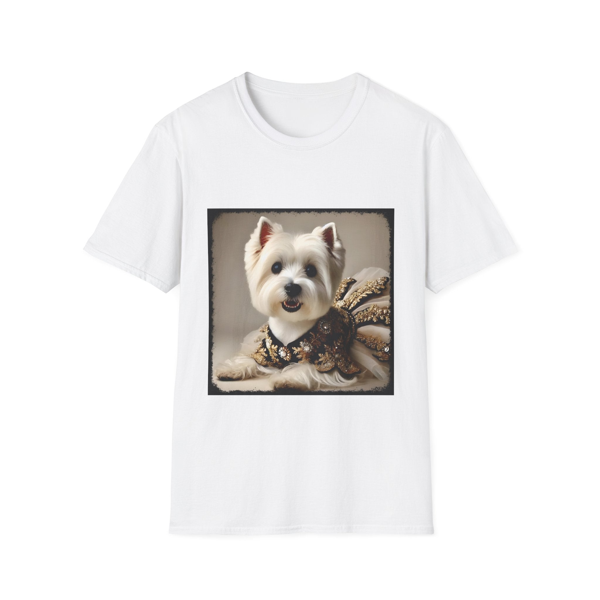 West Highland White Terrier Glitzy Gal t‑shirt