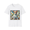 Jack Russell Terrier Bold Geometric | Unisex Dog T-Shirt