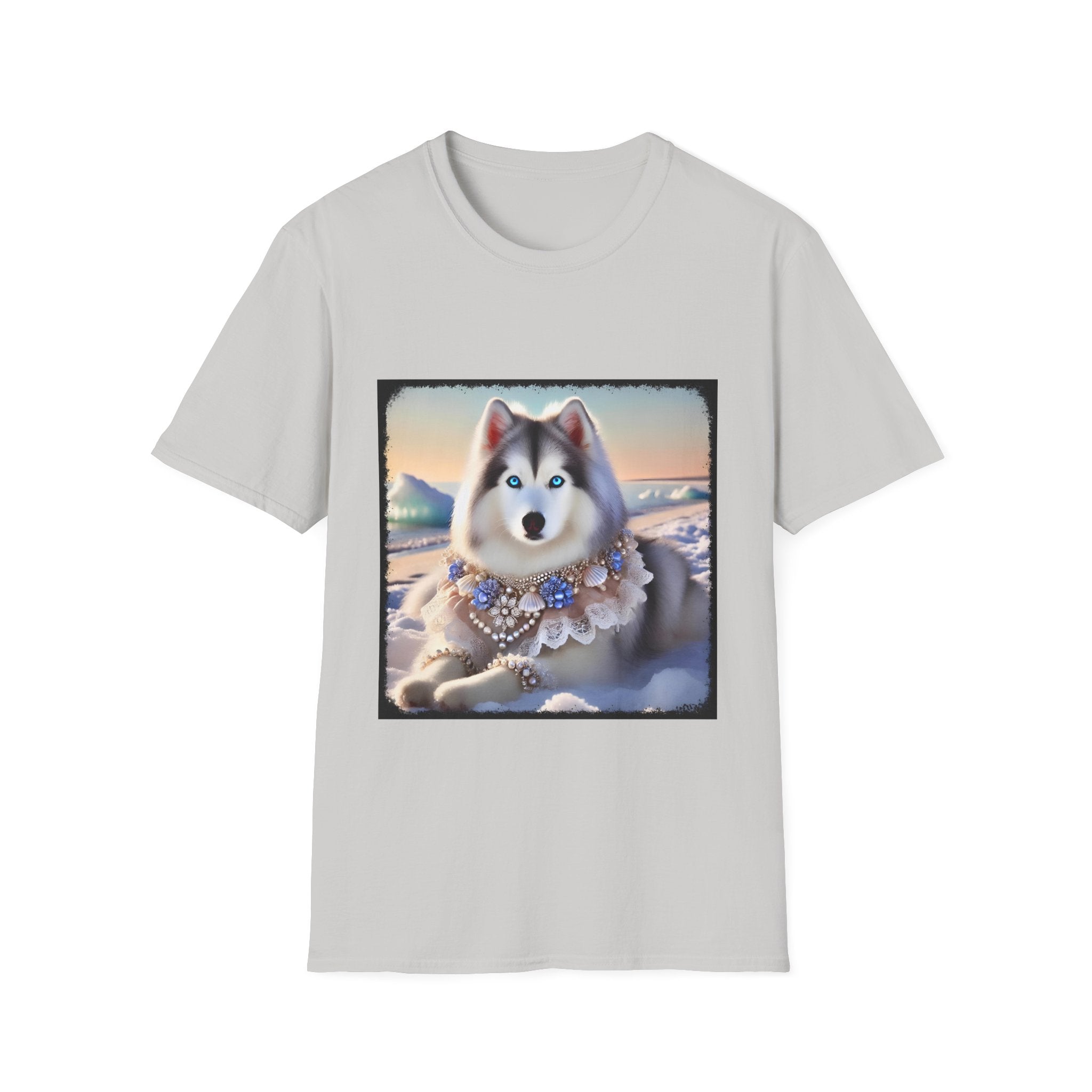 Siberian Husky Snow Princess dog breed t-shirt