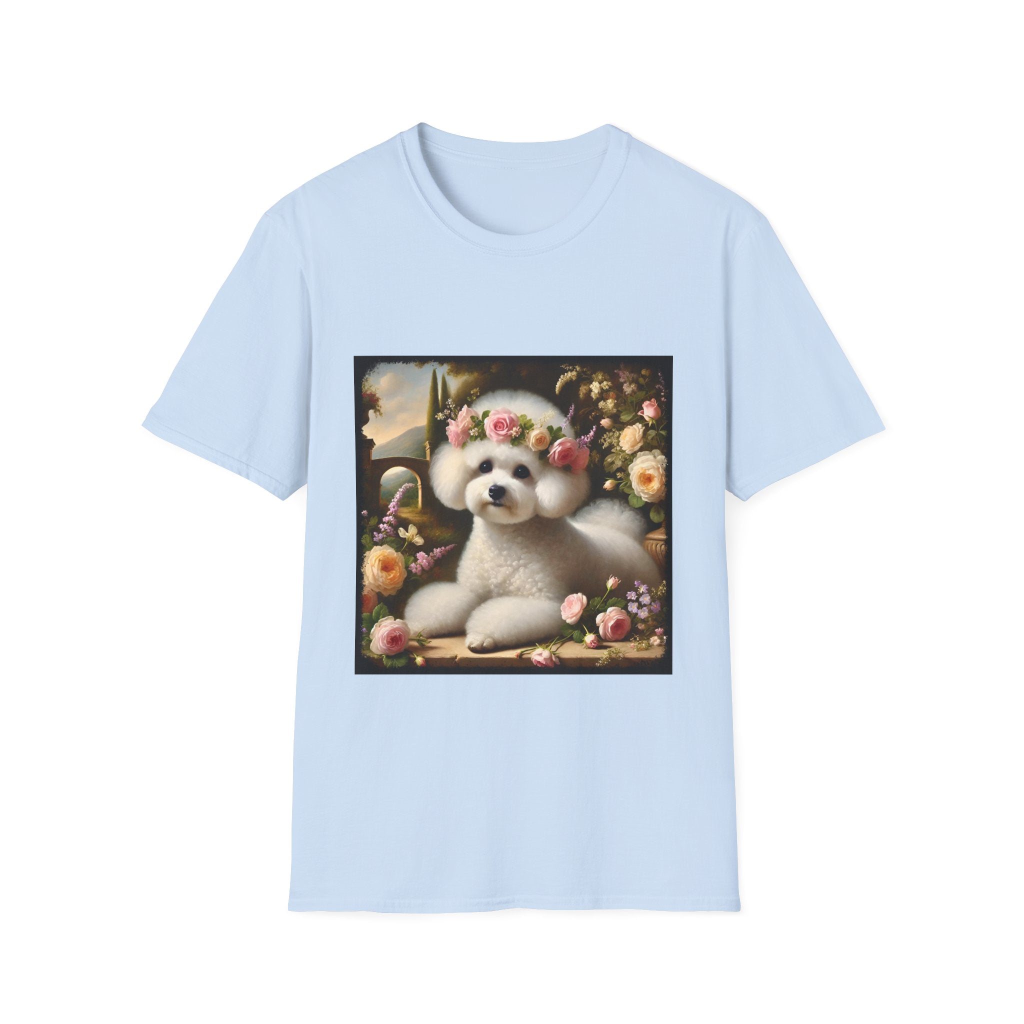 Bichon Frise Botanical Beauty | Unisex Dog T-Shirt