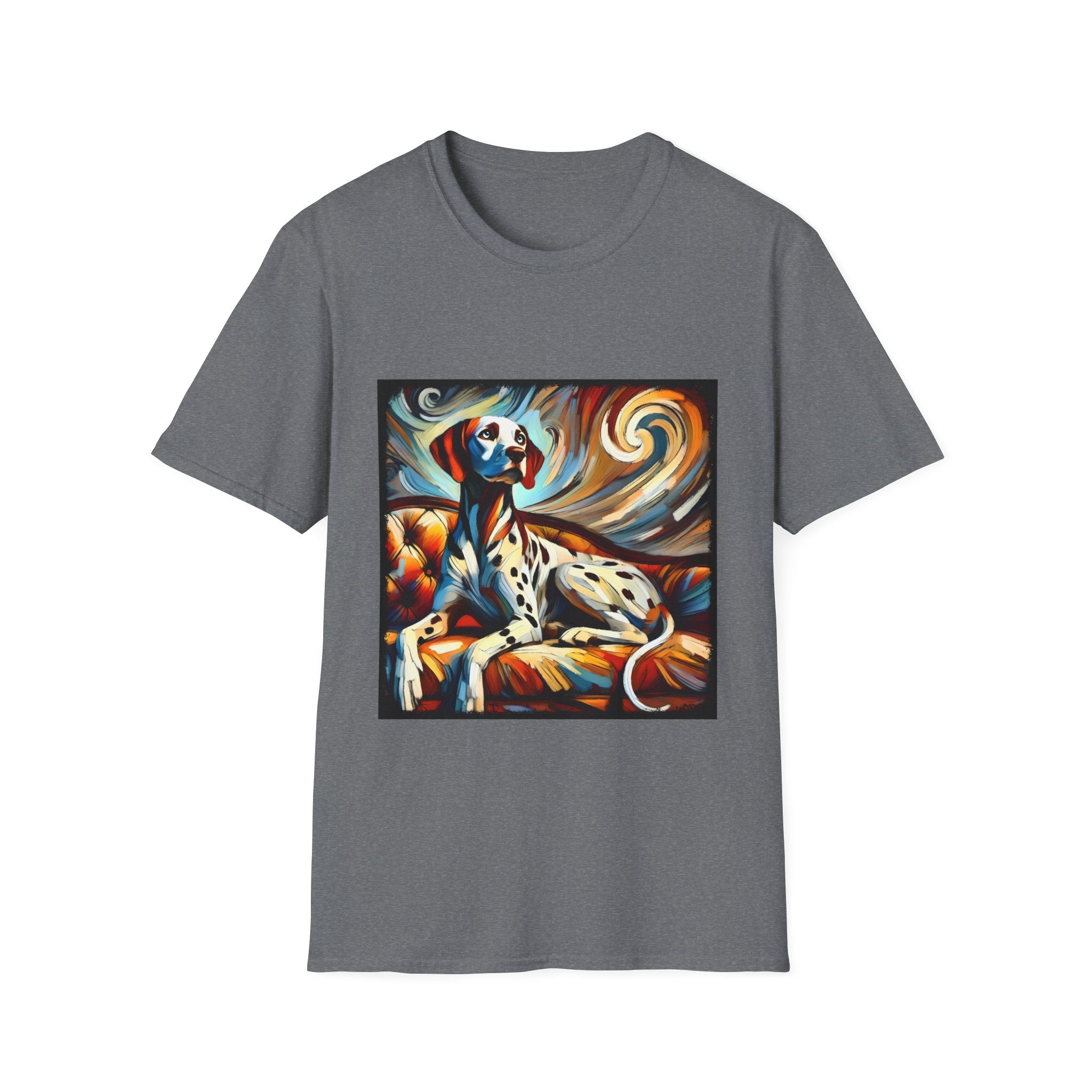 Dalmatian Warm Swirl | Unisex Dog T-Shirt