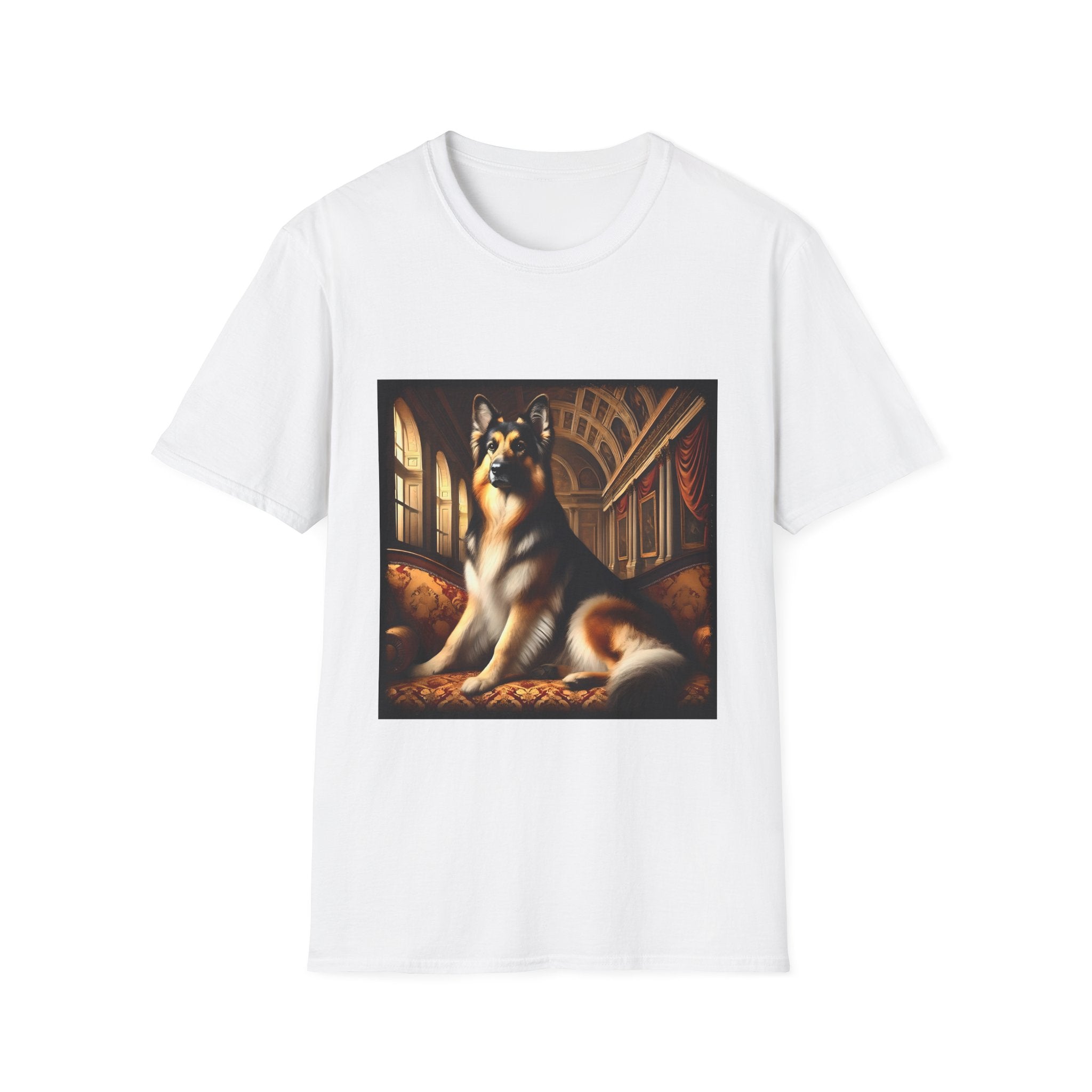 German Shepherd Dashing Duke | Unisex Dog T-Shirt