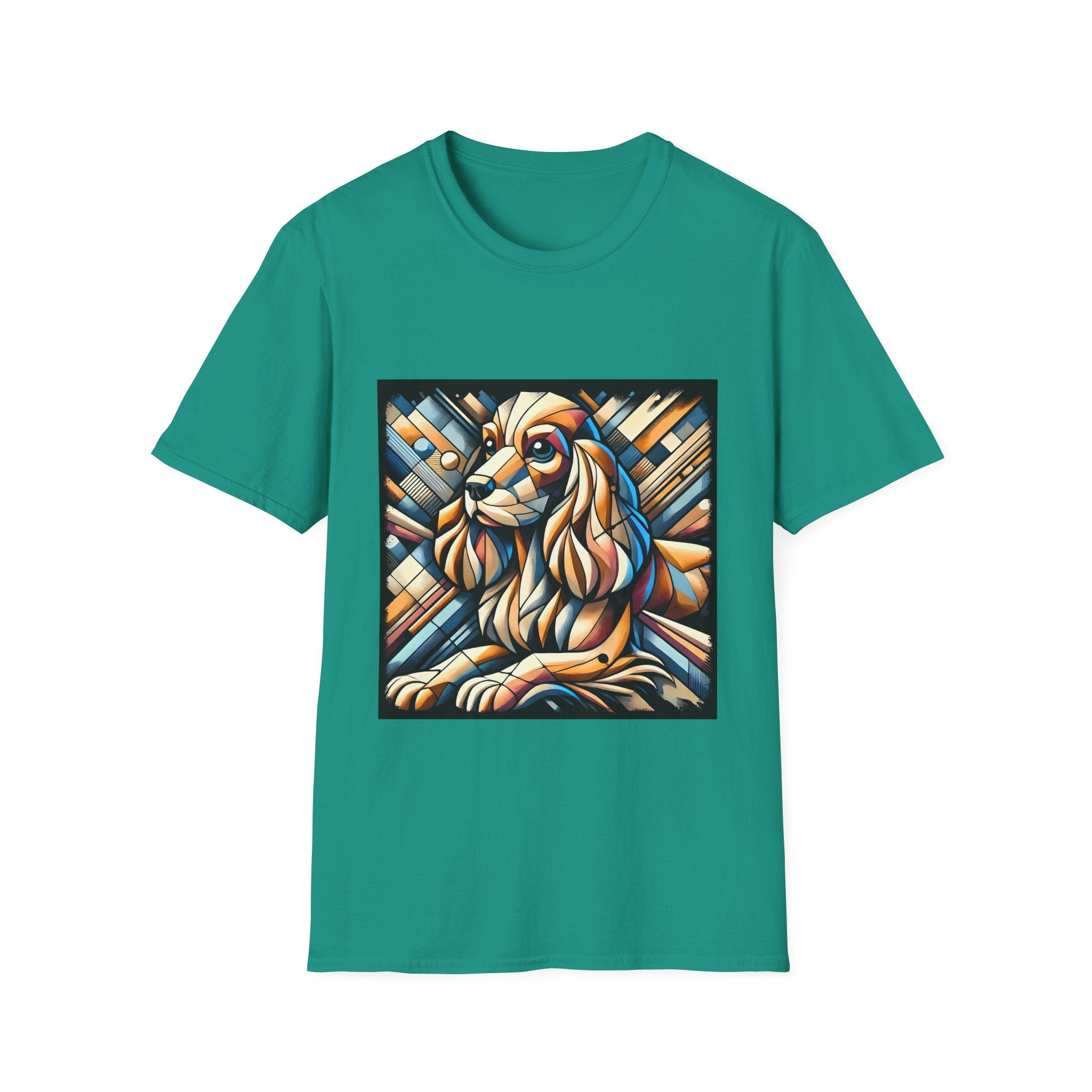Cocker Spaniel Bold Geometric | Unisex Dog T-Shirt
