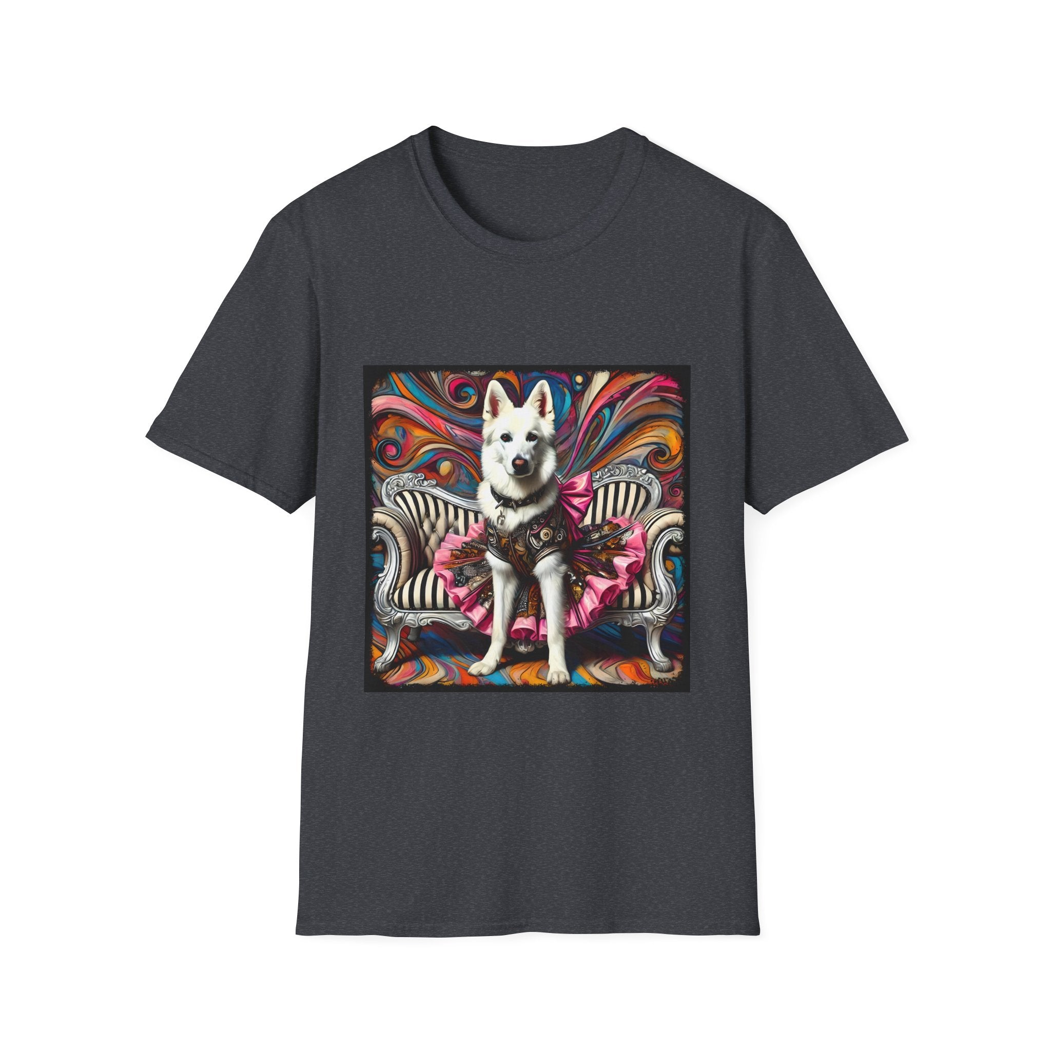 German Shepherd Pink Rocker | Unisex Dog T-Shirt