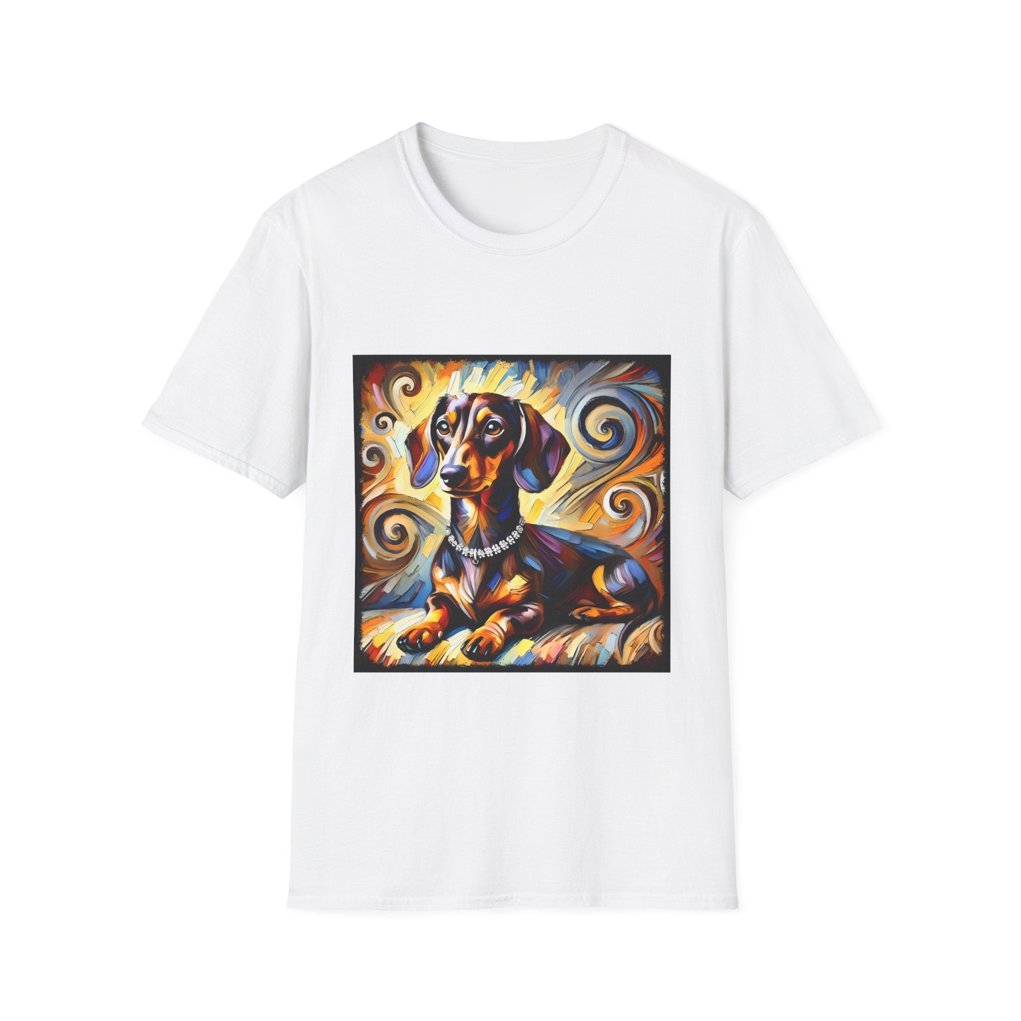 Dachshund Sun Swirl | Unisex Dog T-Shirt