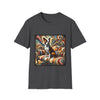 Boston Terrier Warm Swirl | Unisex Dog T-Shirt
