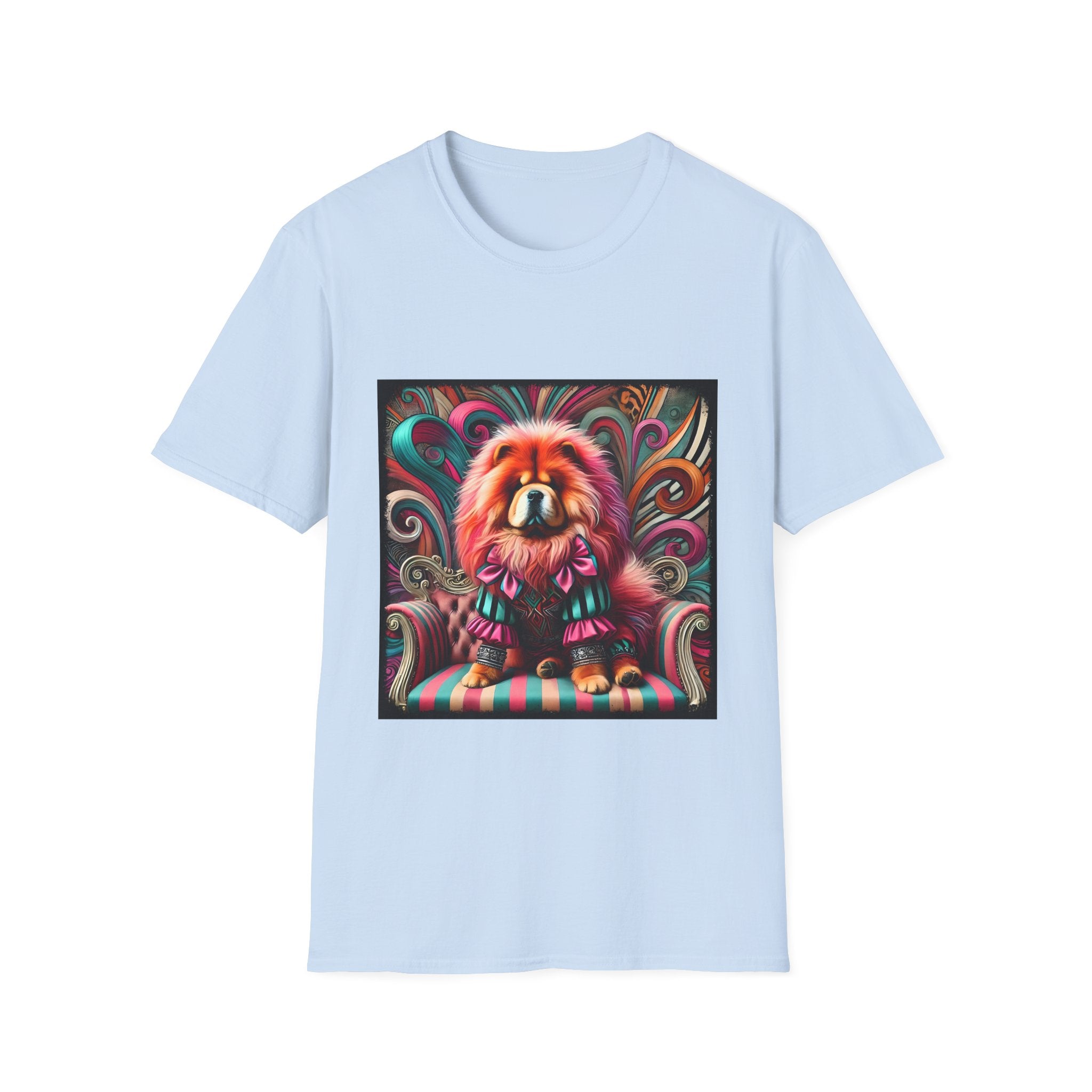 Chow Chow Pink Rocker | Unisex Dog T-Shirt